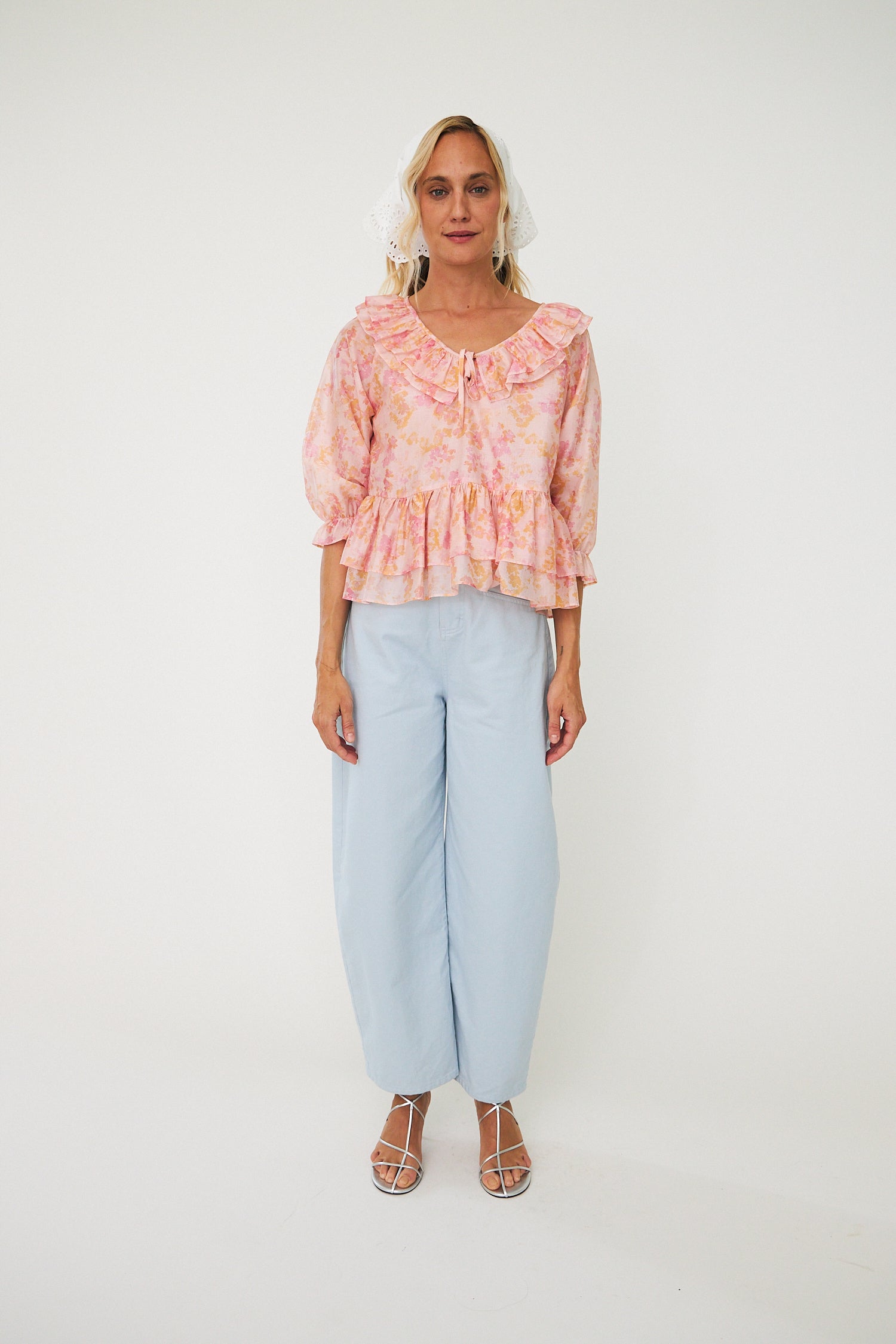 CRAS Adacras Pants Pants 7036 Light Blue
