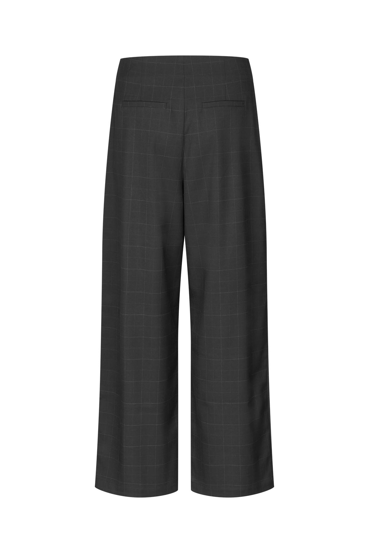 CRAS Aishacras Pants Pants Dark Grey Check