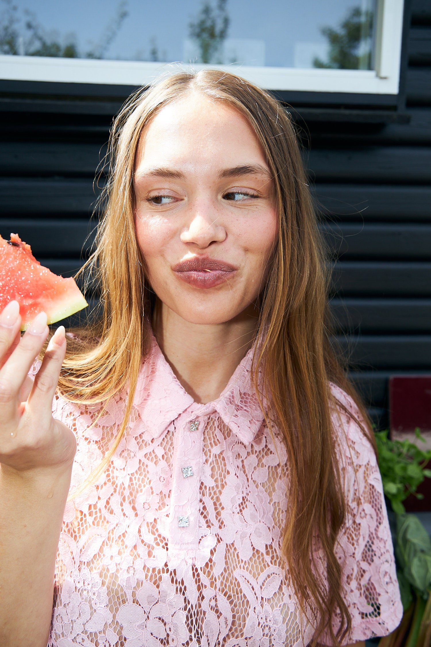 Cras Exclusive Alaniscras Blouse Blouse 4046 Pink Lady