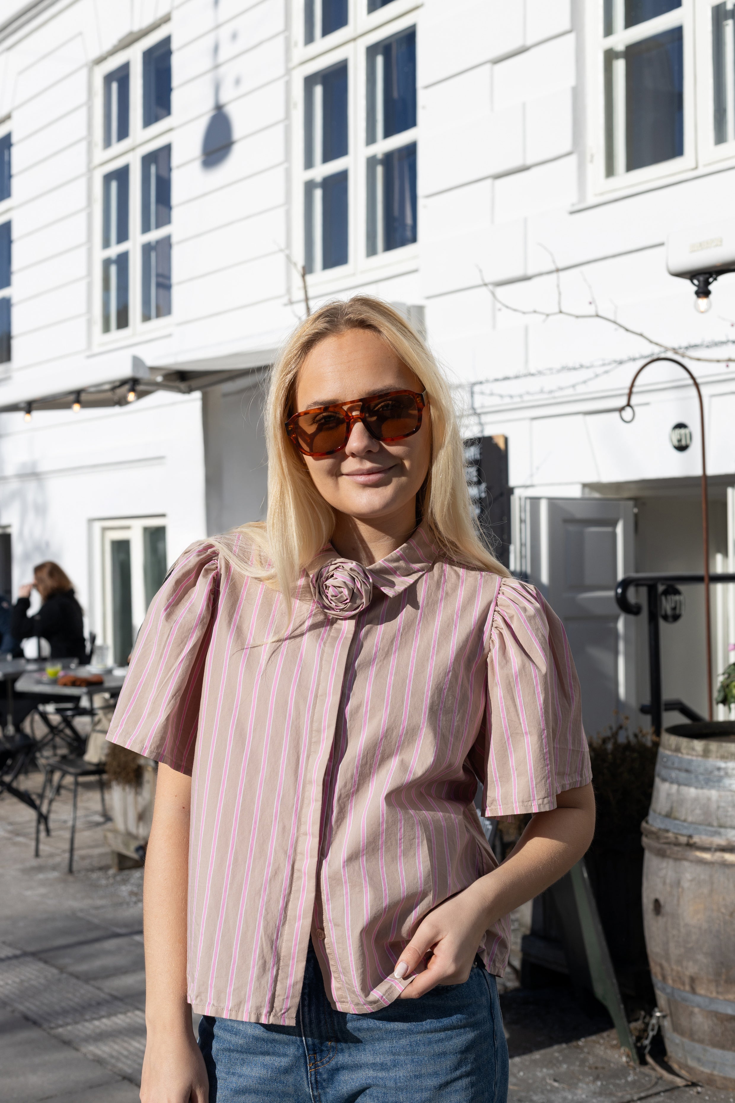 Cras Exclusive Andycras Shirt Shirt 2010 Latte Stripe