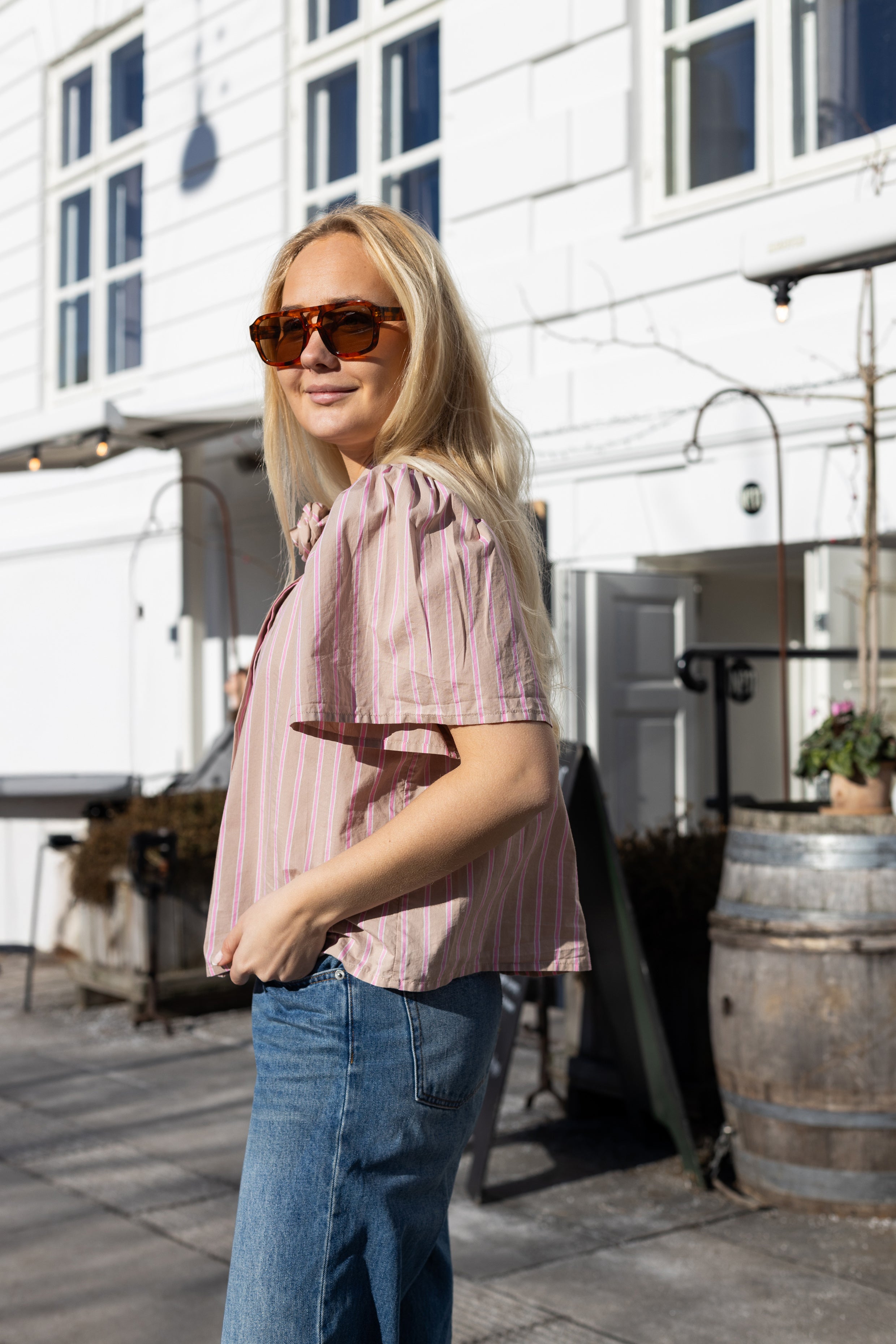 Cras Exclusive Andycras Shirt Shirt 2010 Latte Stripe