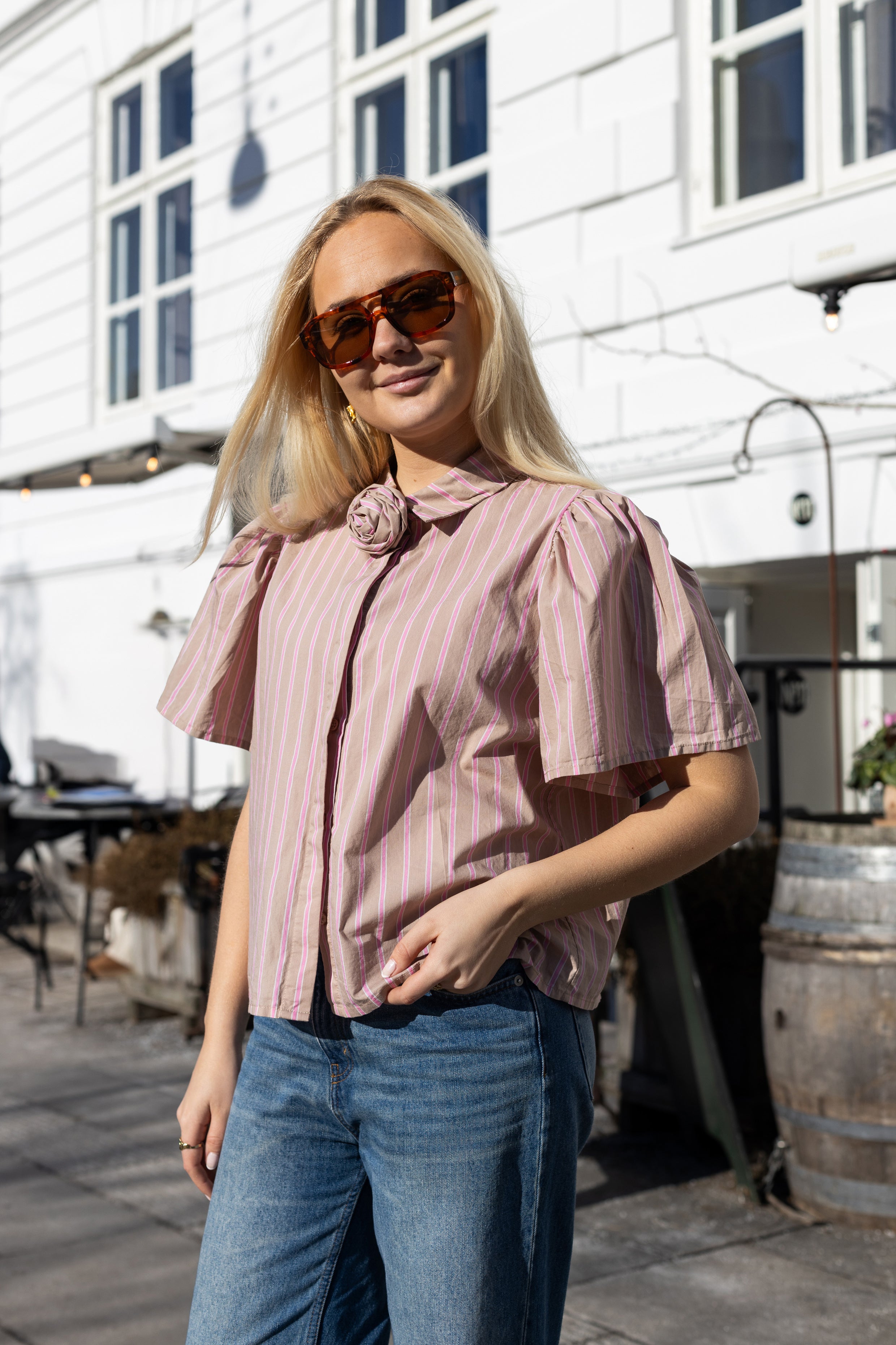 Cras Exclusive Andycras Shirt Shirt 2010 Latte Stripe