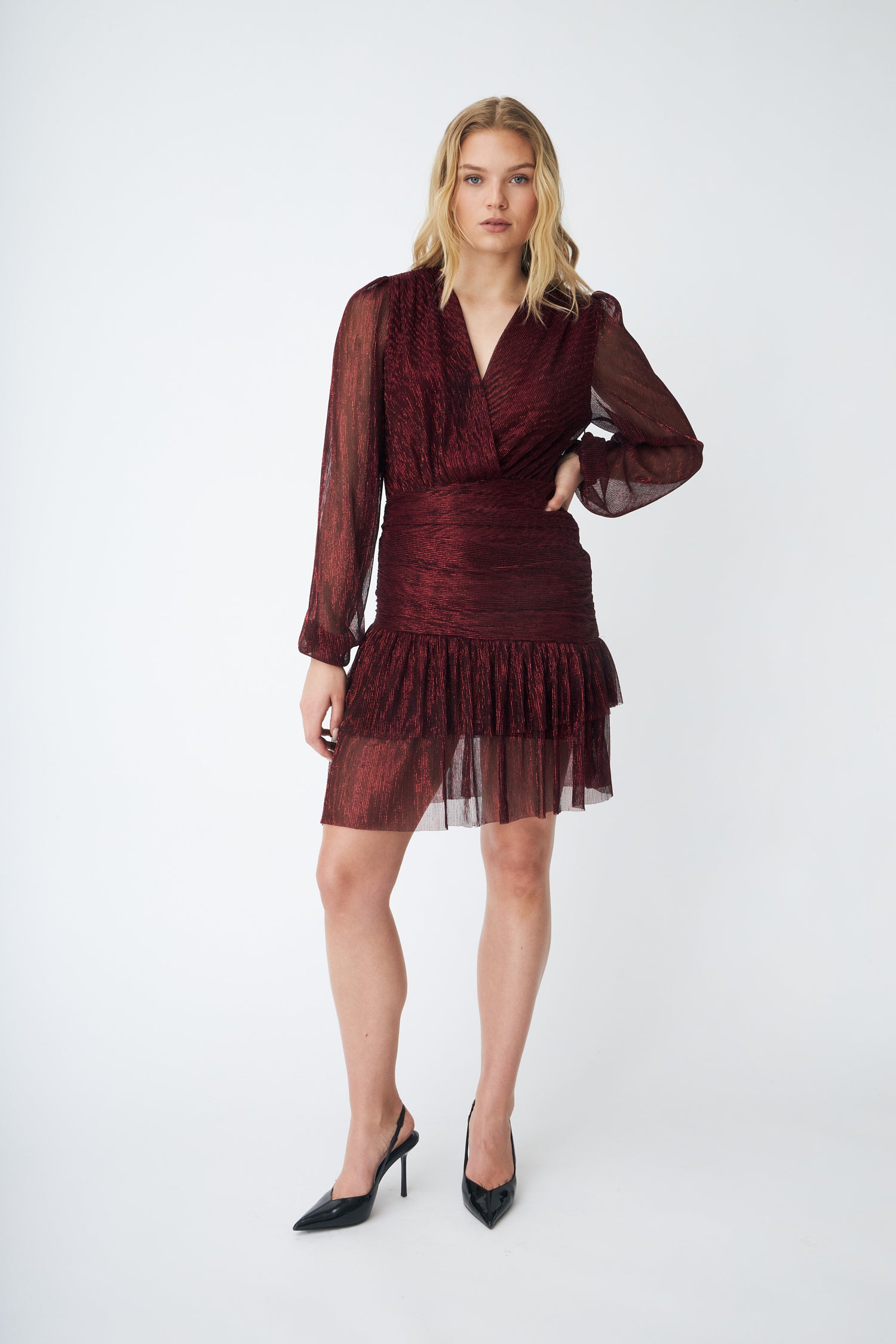 CRAS Angelcras Dress Dress 4030 Bordeaux