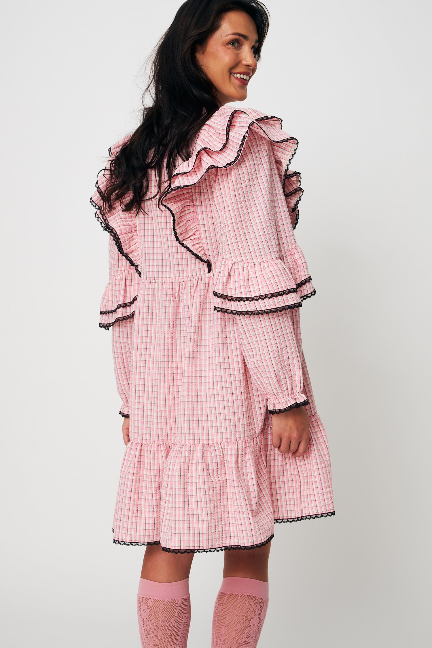 CRAS Aspacras Dress Dress 8114 Pink Check