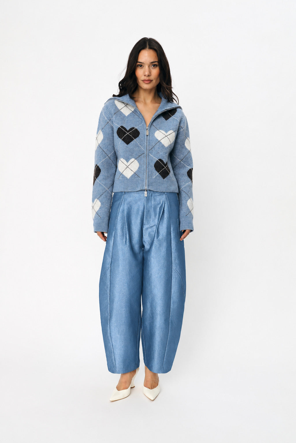CRAS Barrelcras Pants Pants 4064 Dark Blue