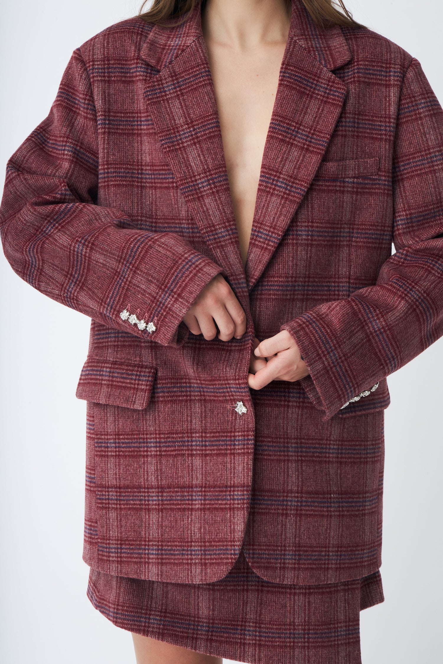 CRAS Bosscras Blazer Blazer 8134 Cherry Check