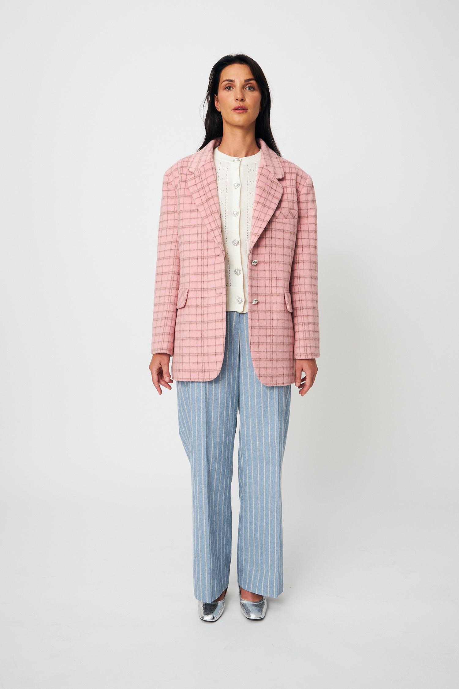 CRAS Bosscras Blazer Blazer 8114 Pink Check