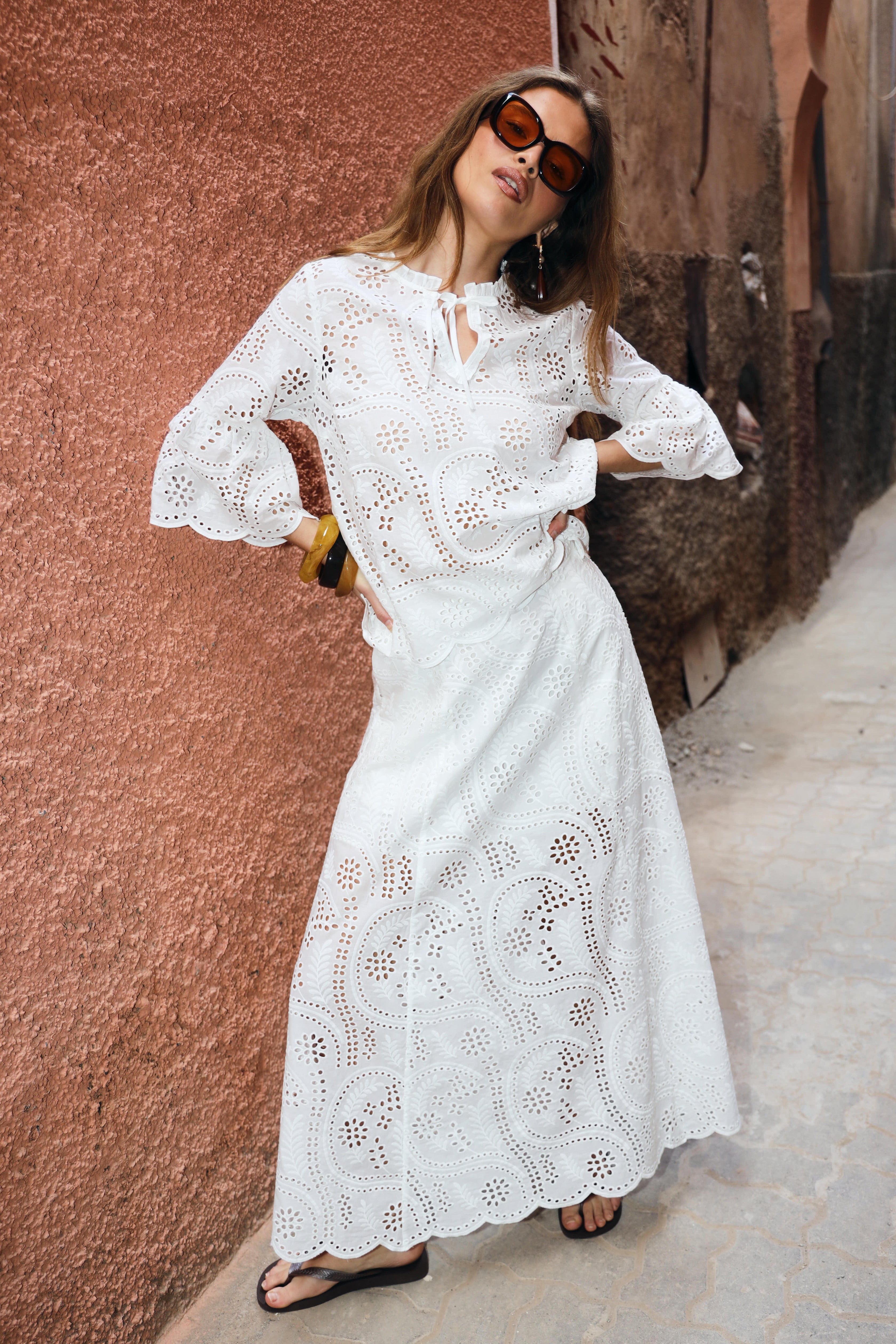 CRAS Brizacras Blouse Blouse 1000 White