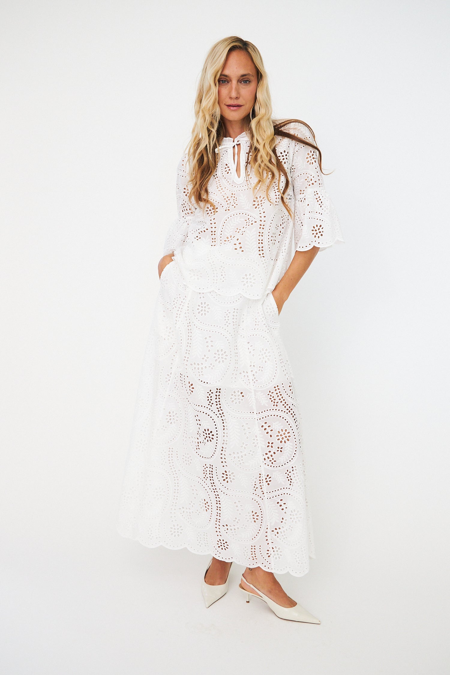 CRAS Brizacras Blouse Blouse 1000 White