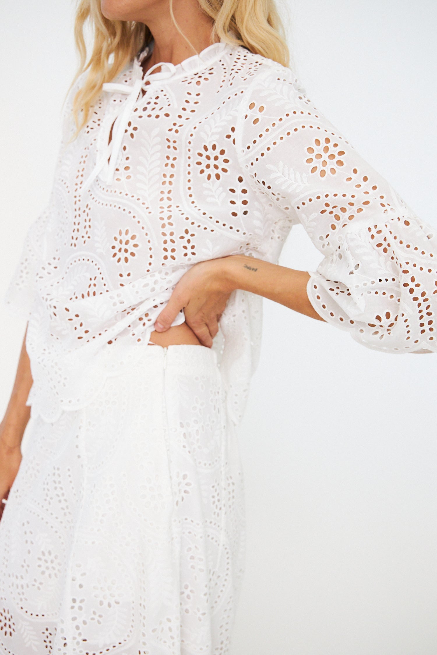 CRAS Brizacras Blouse Blouse 1000 White