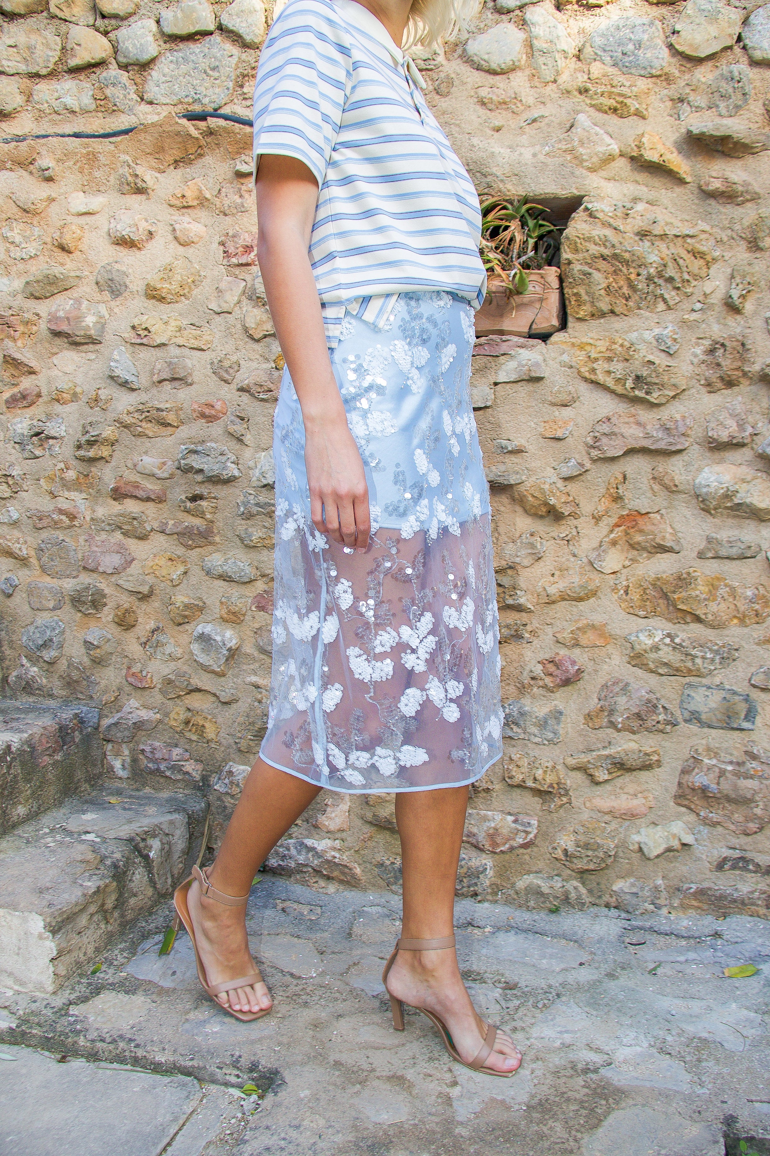 CRAS Brooklyncras Skirt Skirt 7018 Blue