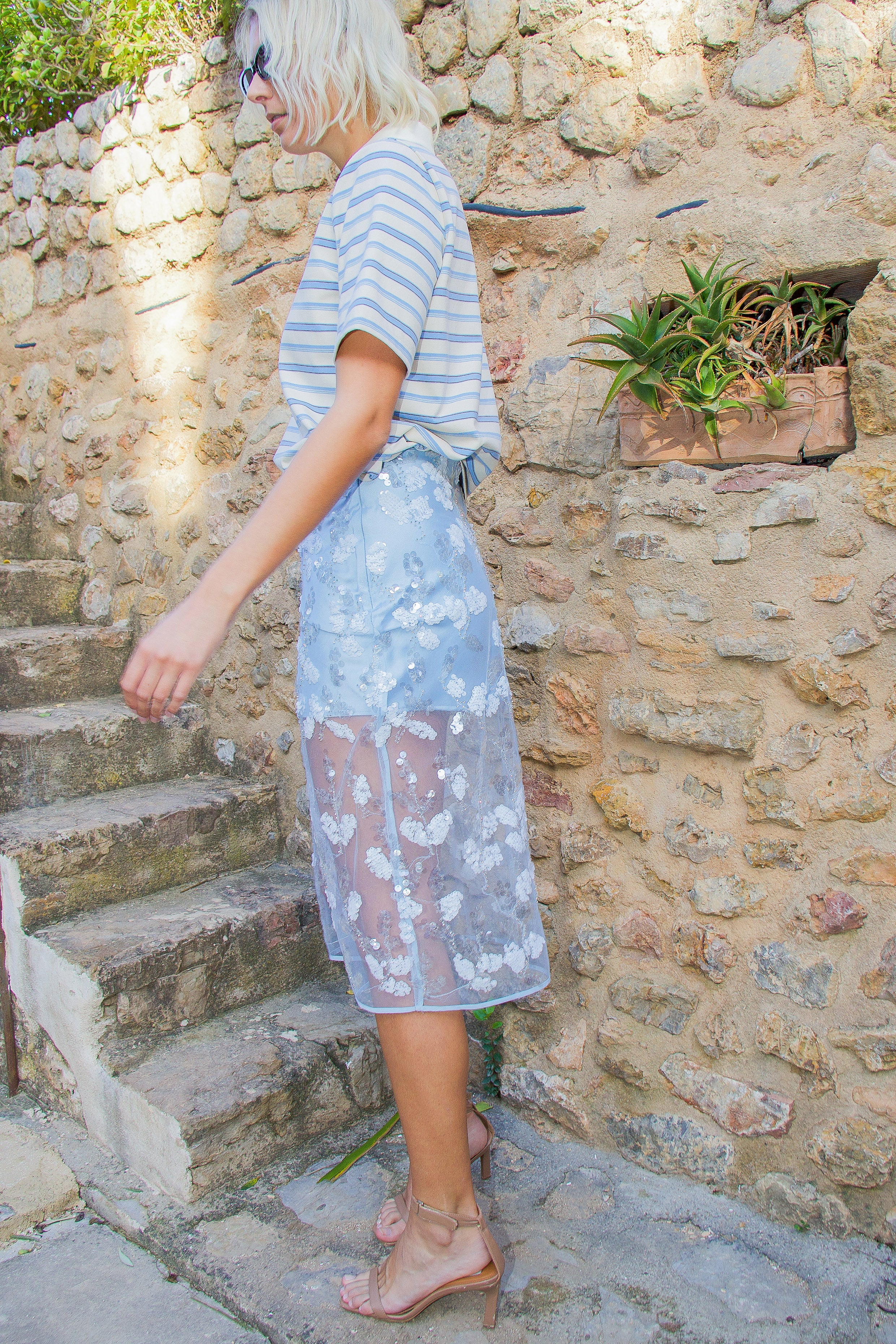 CRAS Brooklyncras Skirt Skirt 7018 Blue