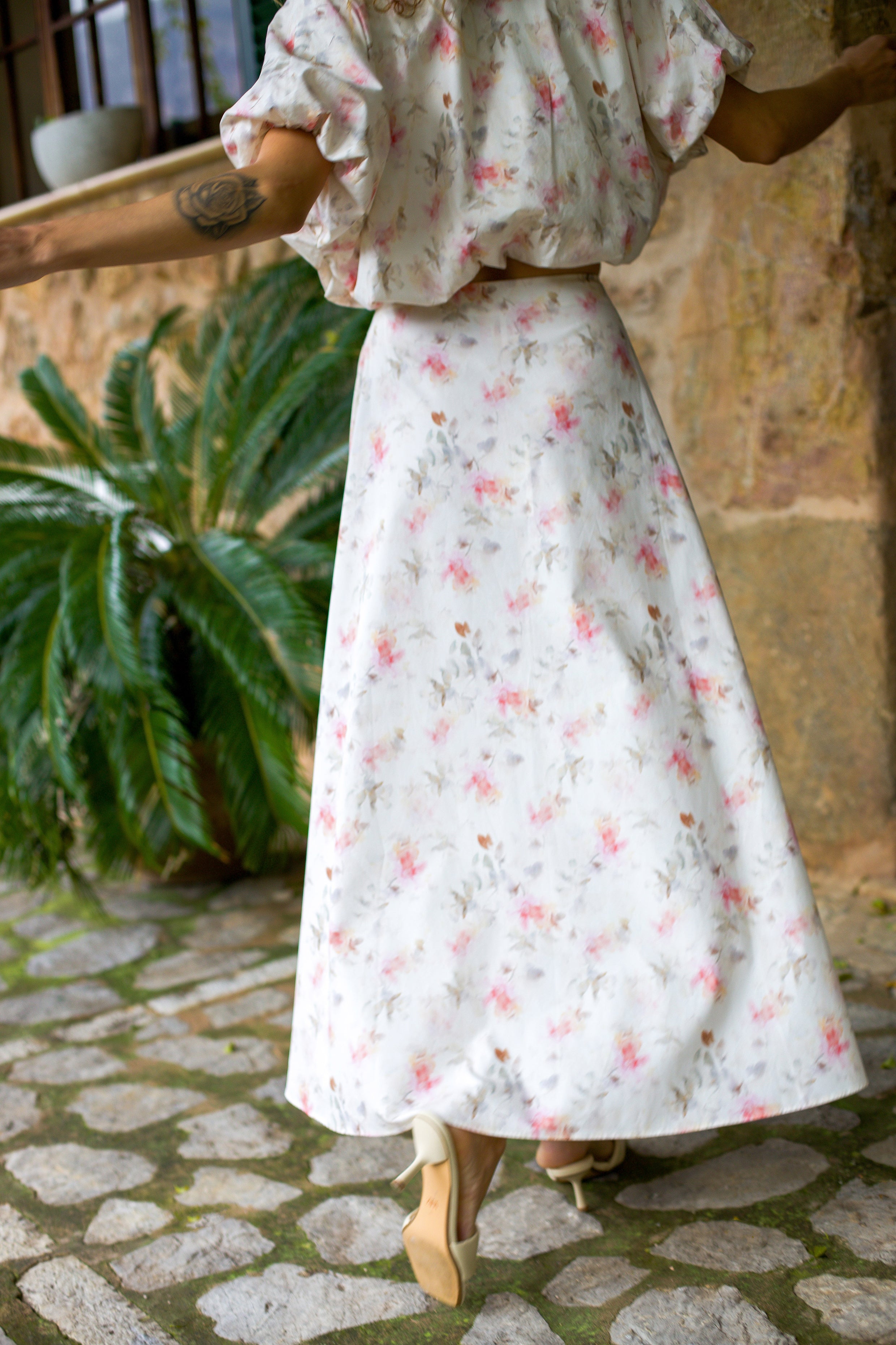 CRAS Bubblecras Skirt Skirt 8093 Faded Floral