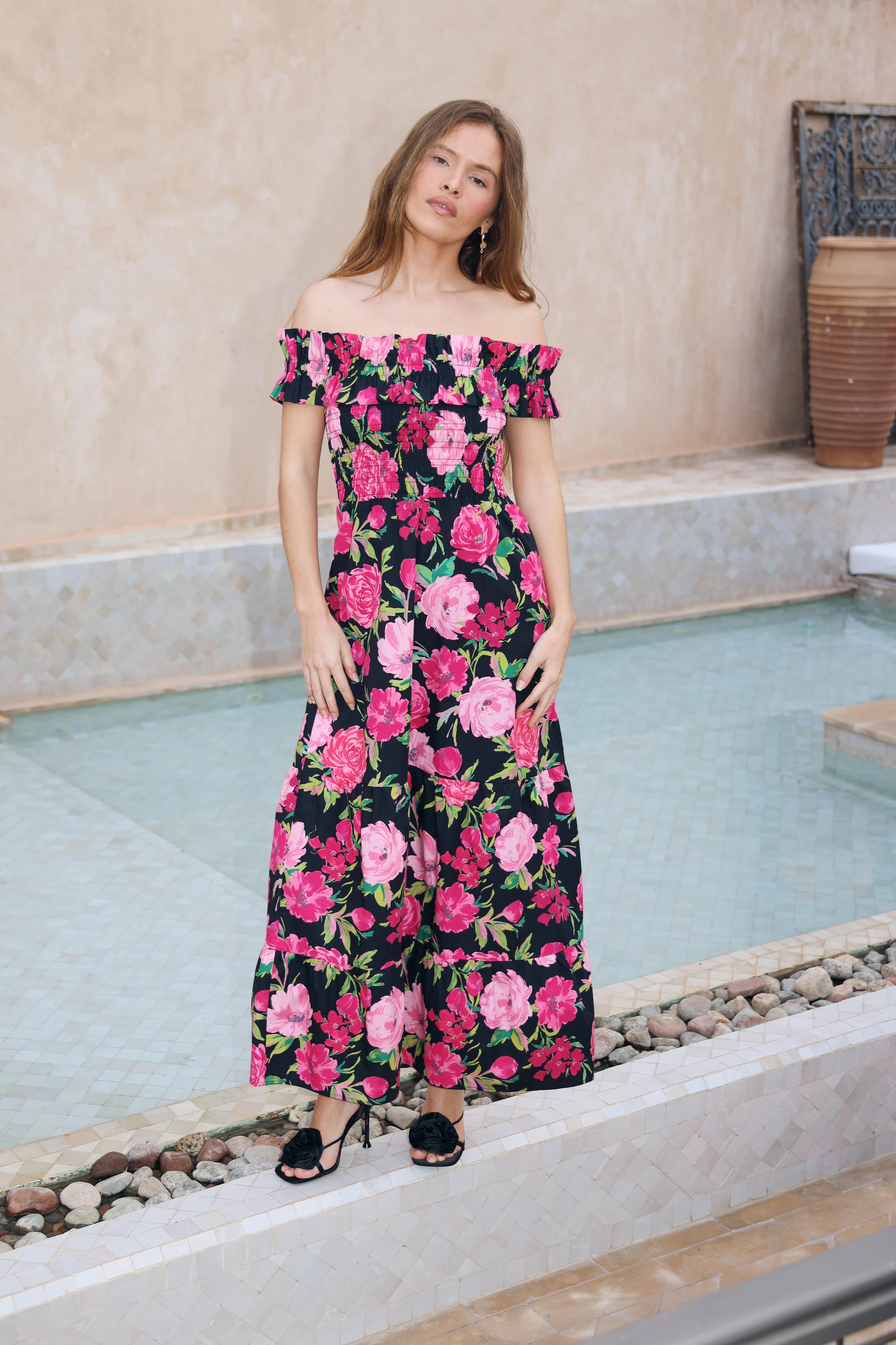 CRAS Capricras Dress Dress 8155 Floral Romance