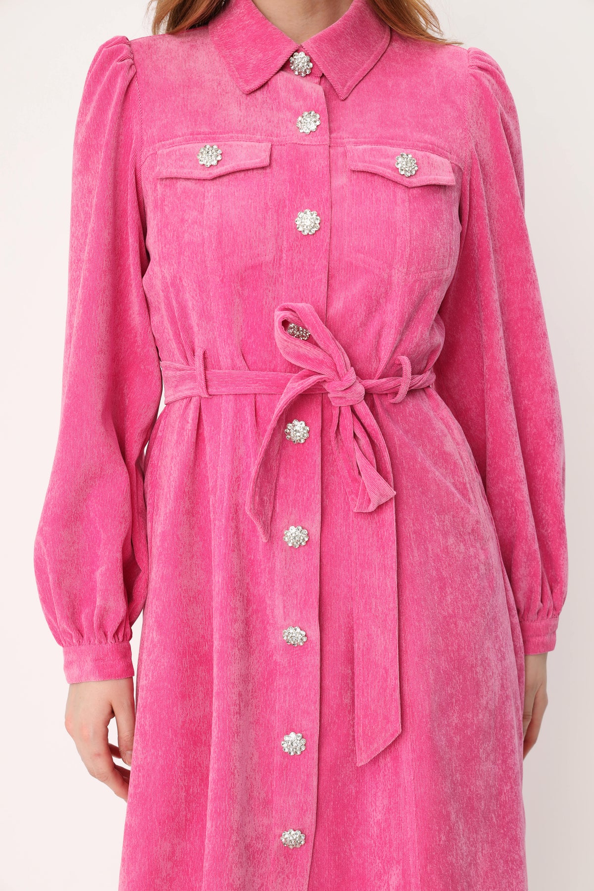 CRAS Celine Dress Dress 4010 Carmine Rose
