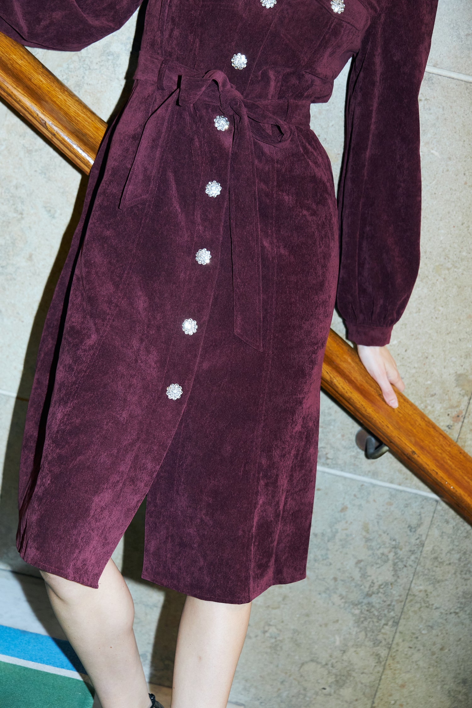 CRAS Celeine Dress Dress 4044 Cabernet