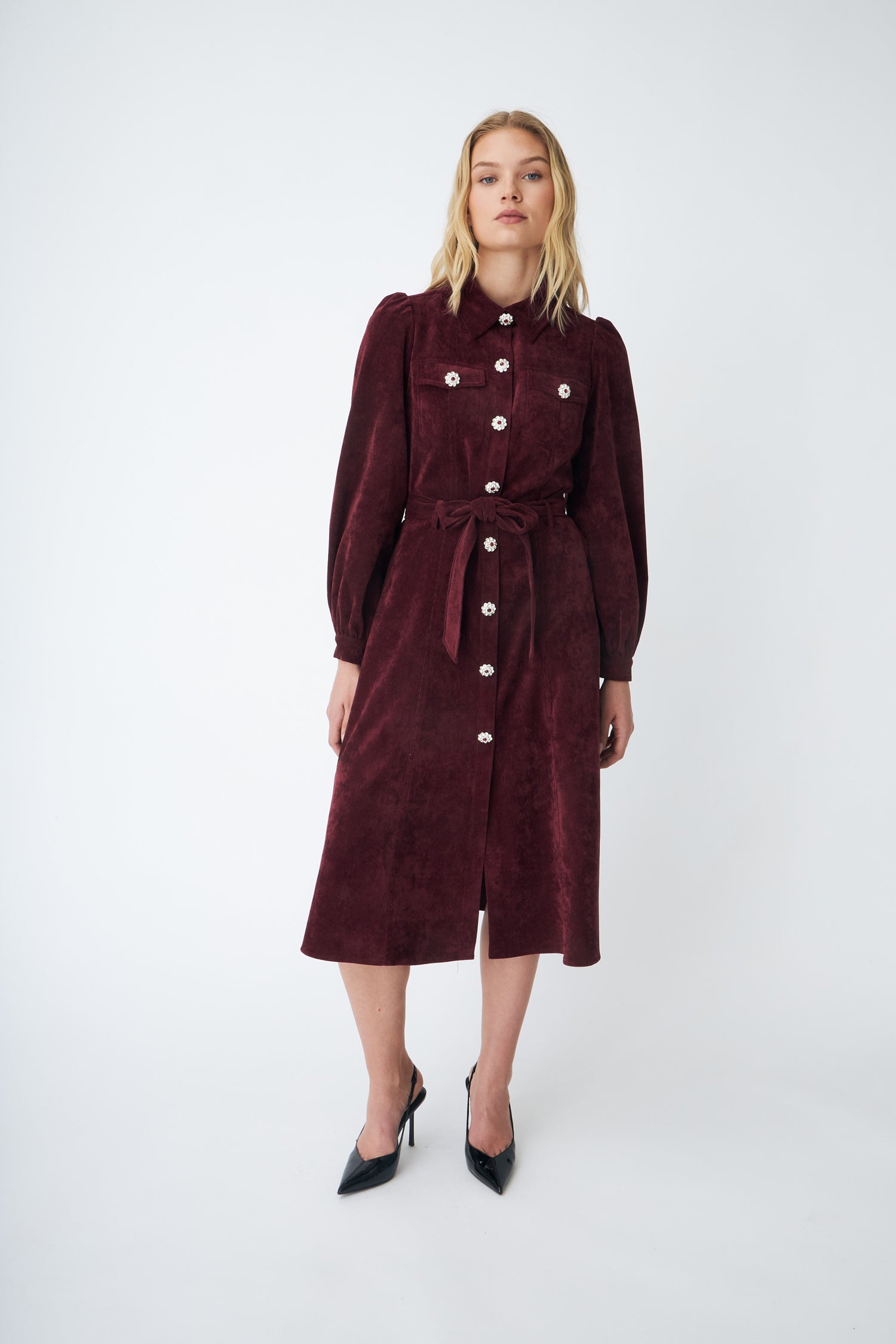 CRAS Celeine Dress Dress 4044 Cabernet