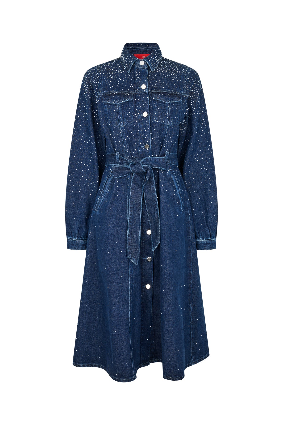 CRAS Celinecras Dress Dress 7032 Dark Blue Denim