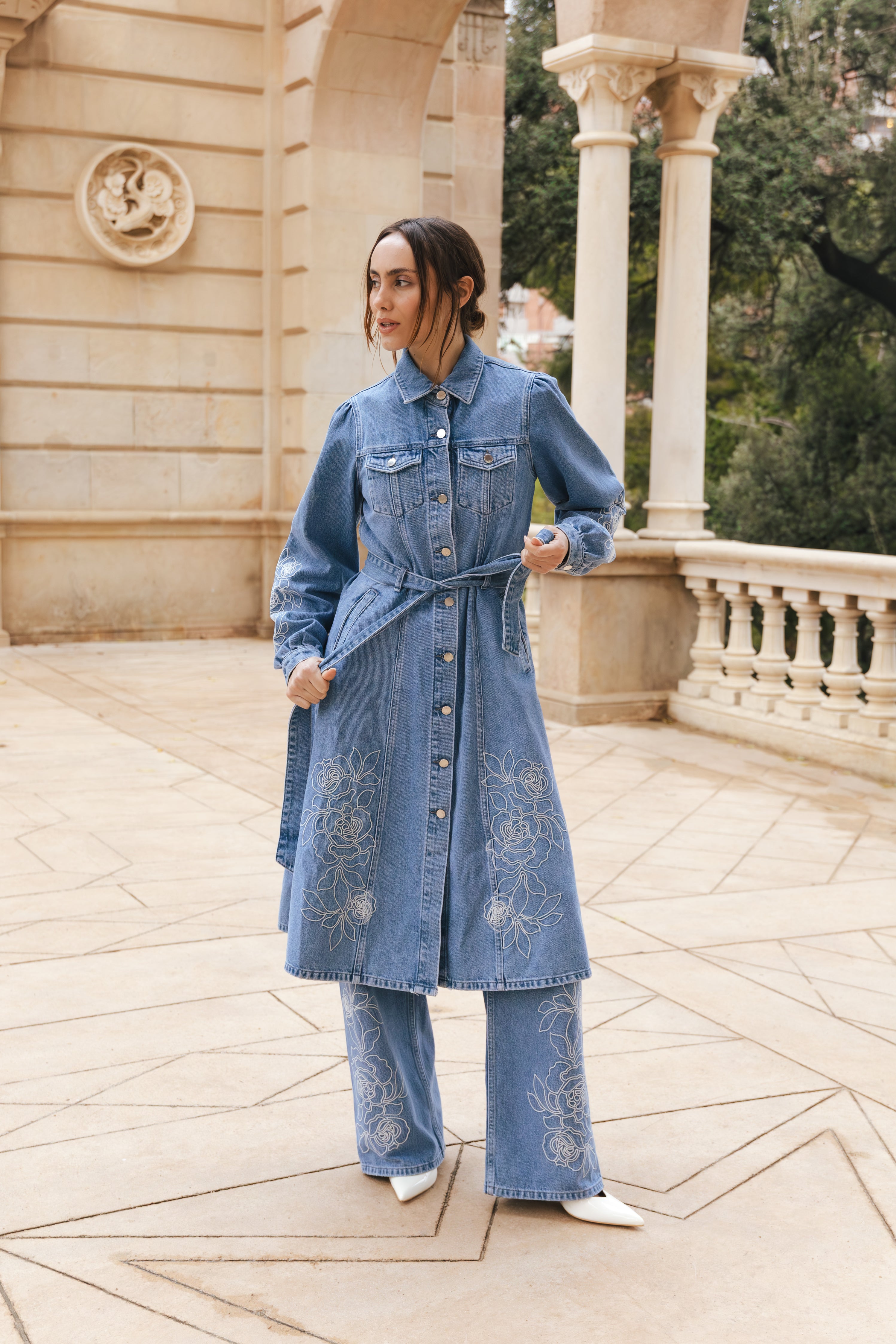 CRAS Celinecras Dress Dress 7035 Medium Blue