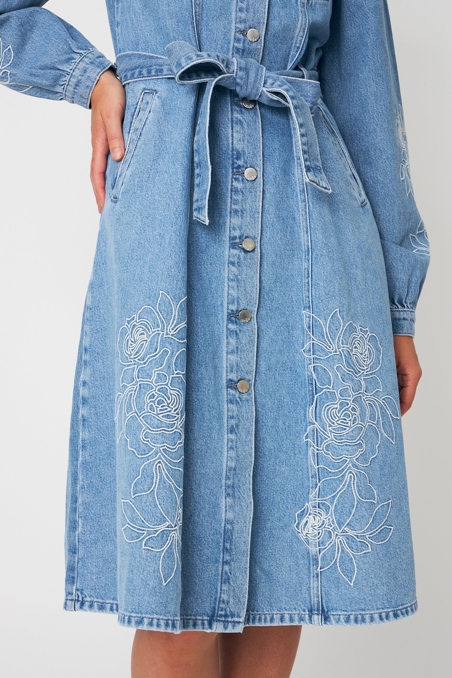 CRAS Celinecras Dress Dress 7035 Medium Blue