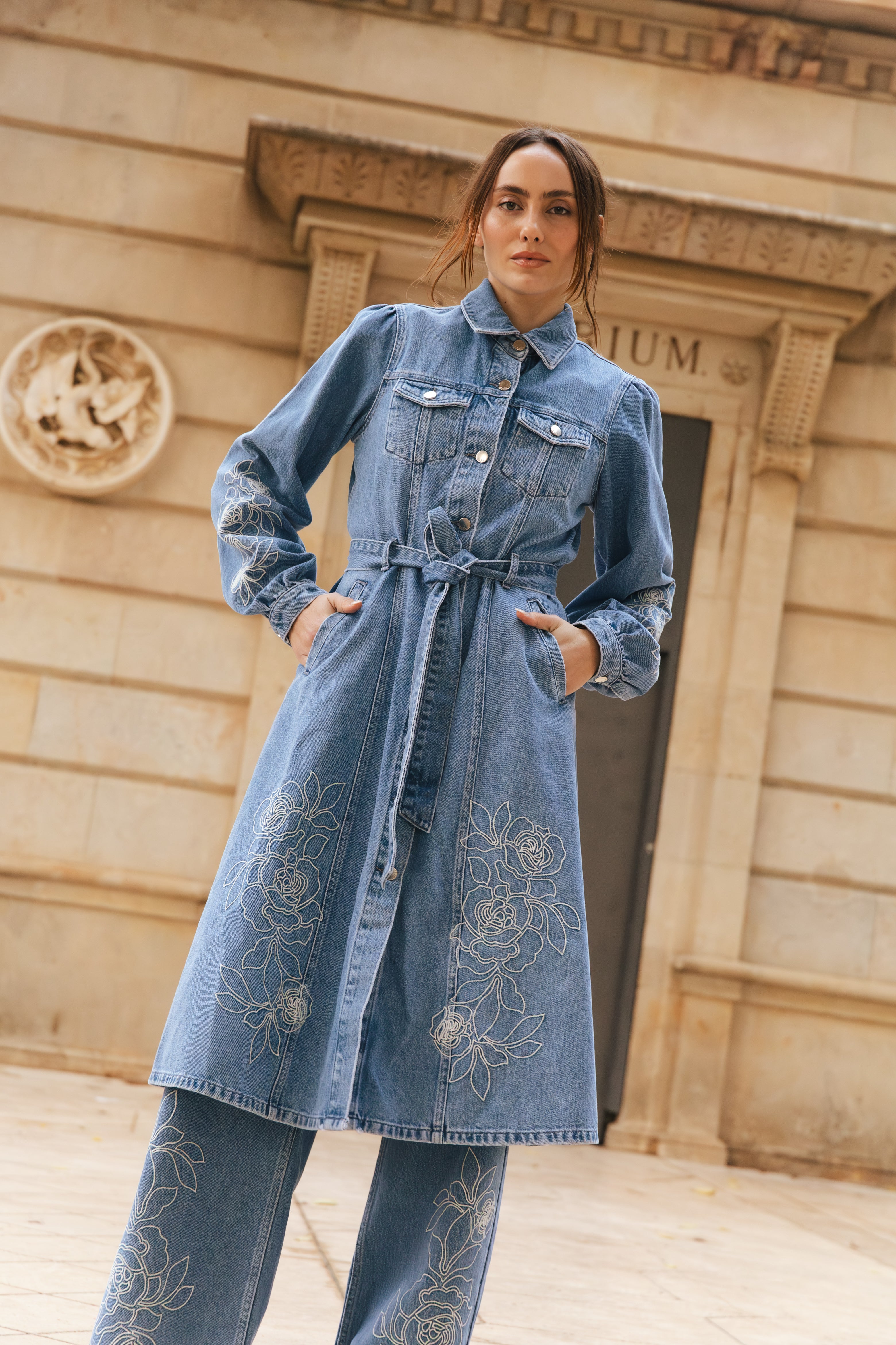 CRAS Celinecras Dress Dress 7035 Medium Blue