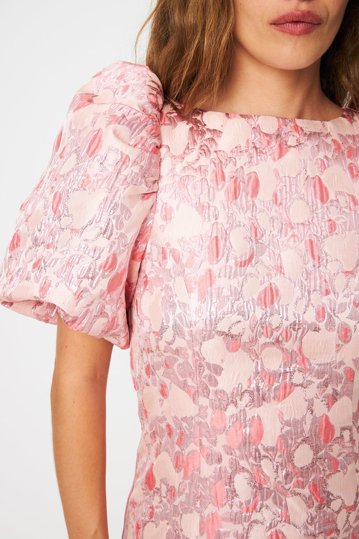 CRAS Chrissycras Dress Dress 4050 Metallic Pink