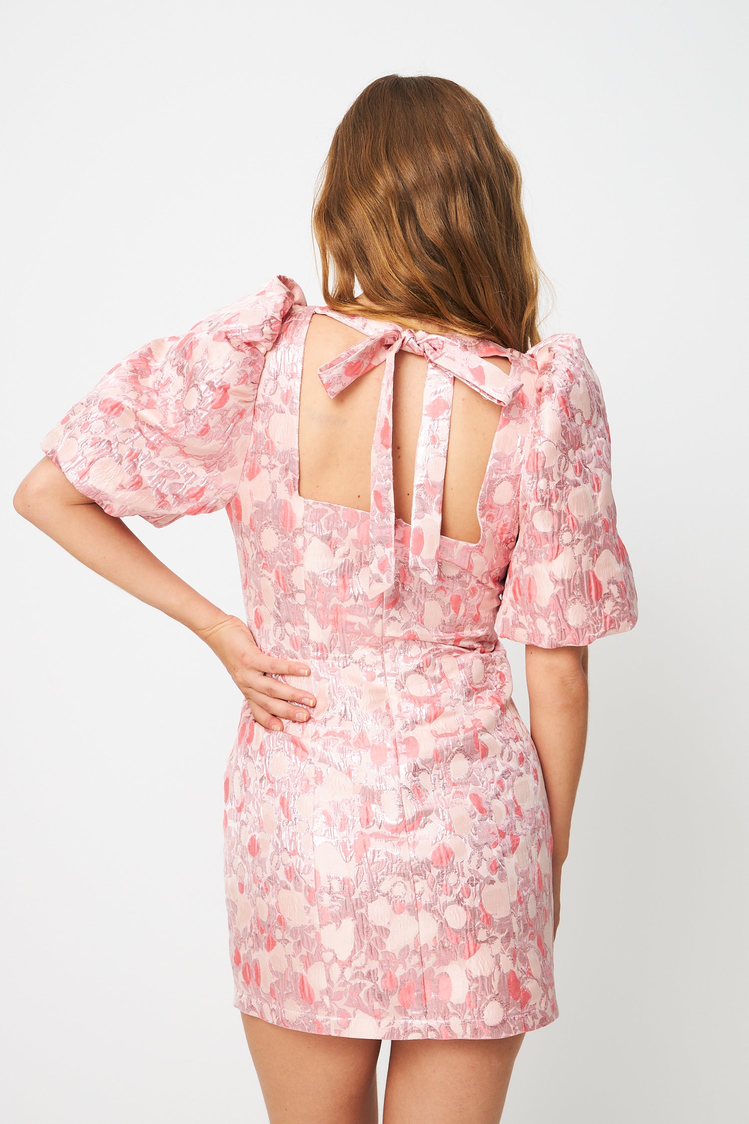 CRAS Chrissycras Dress Dress 4050 Metallic Pink