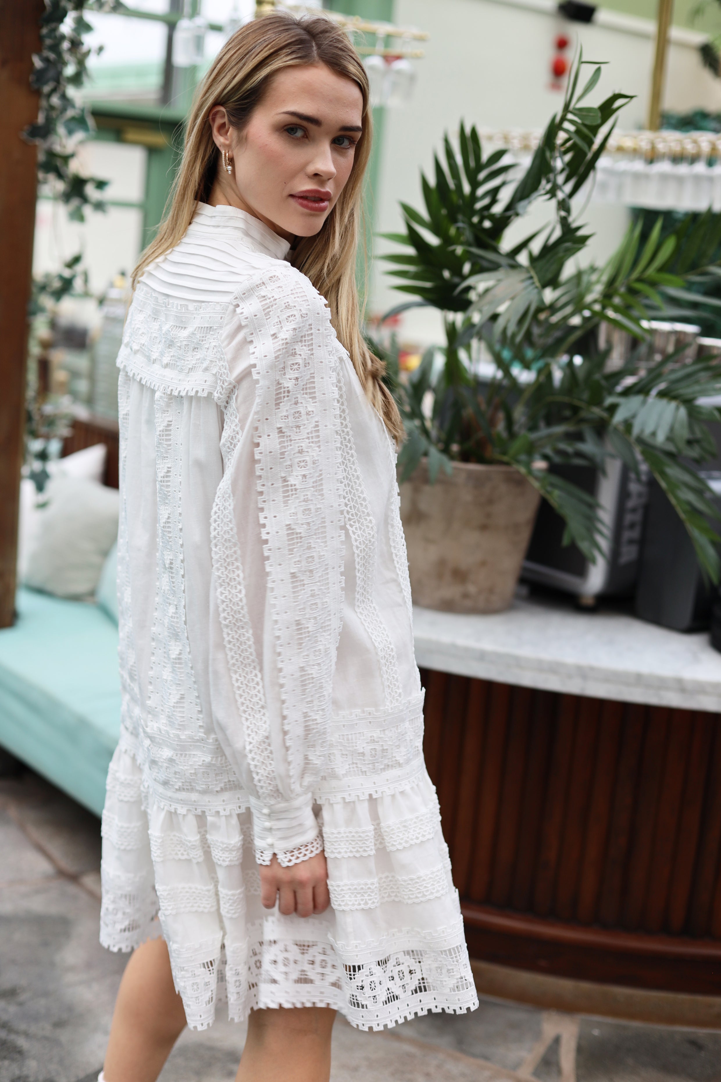 CRAS Clementinecras Dress Dress 1000 White