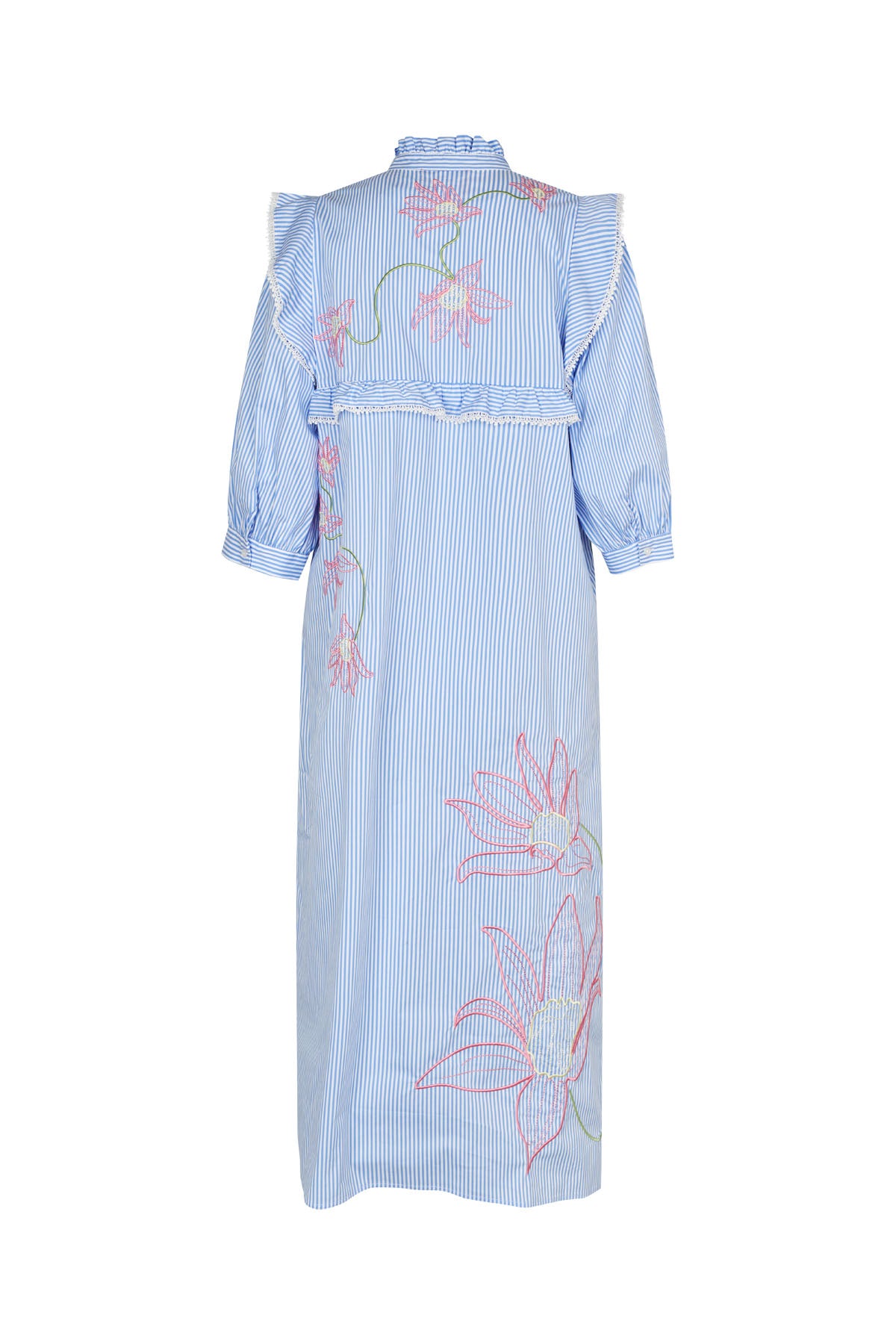 CRAS Codycras Dress Dress 8043 Light Blue Stripe