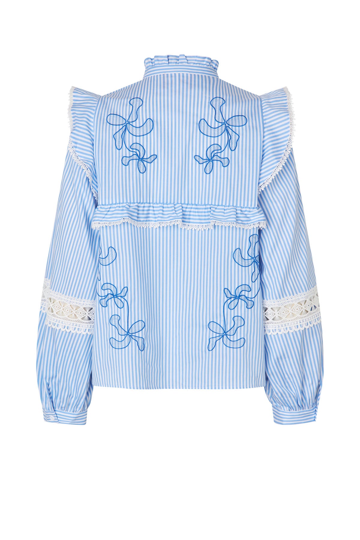 CRAS Codycras Shirt Shirt 8072 White Blue Stripe