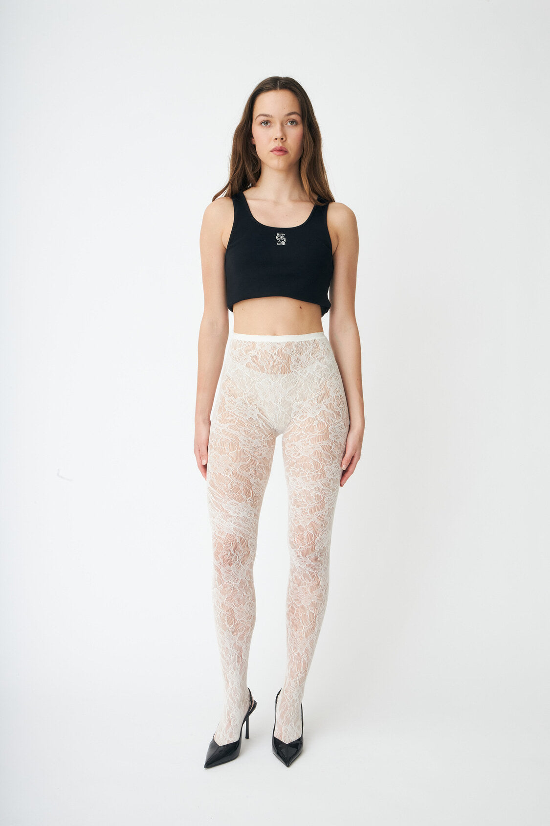 Cras STUDIO Dacycras Tights Tights 1009 Ivory