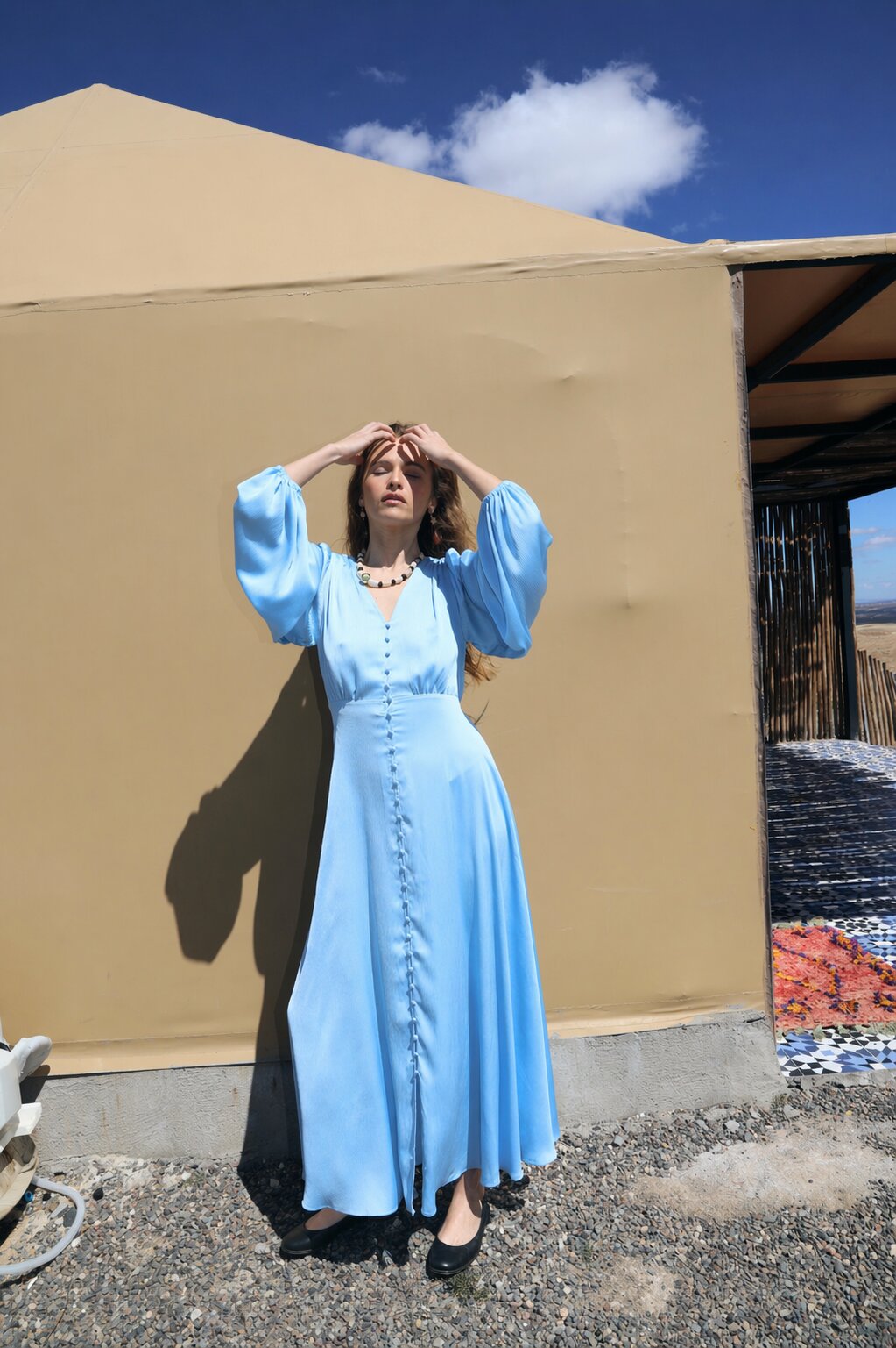 CRAS Damacras Dress Dress 7030 Ice Blue