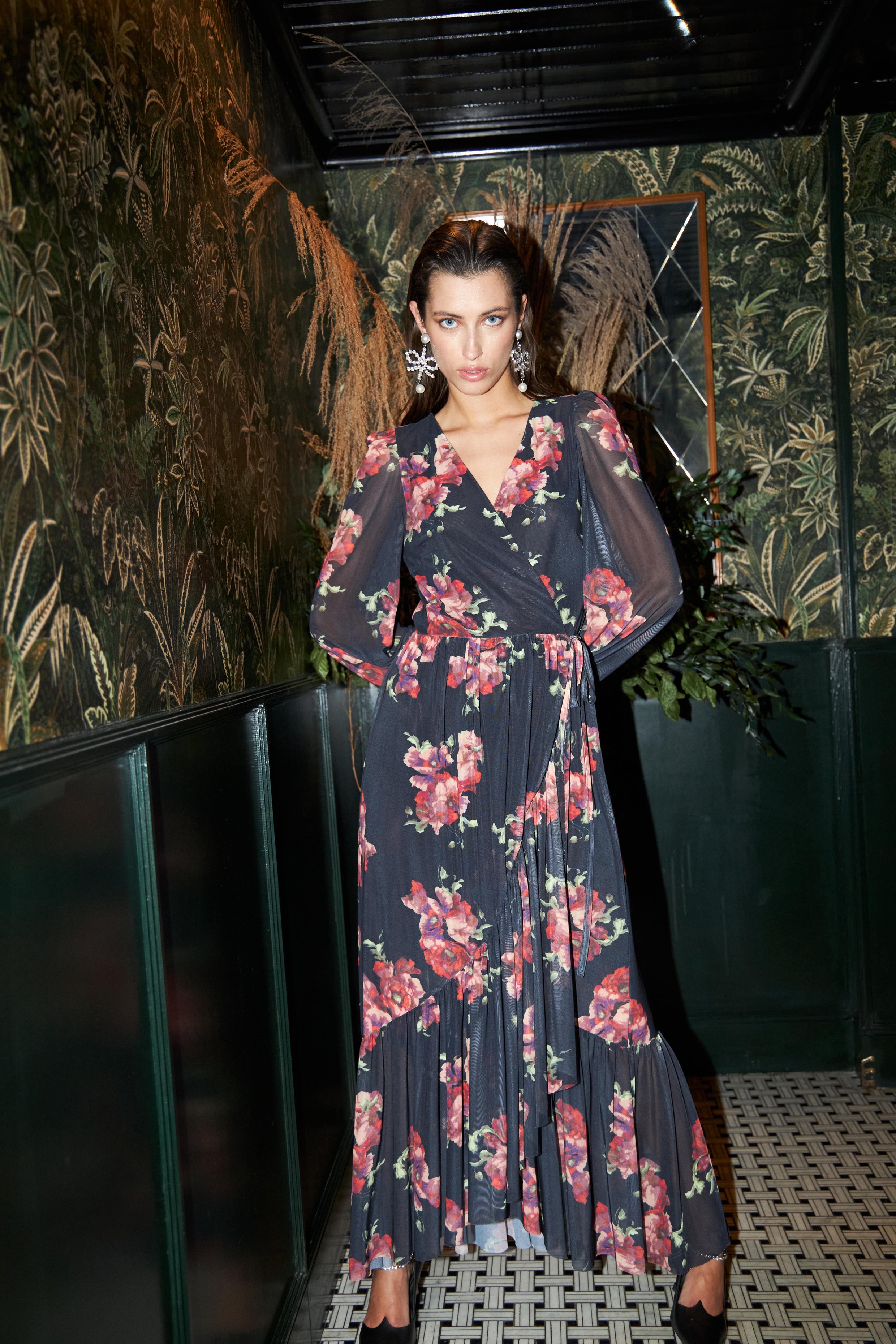 CRAS Debbiecras Dress Dress 8060 Winter Floral