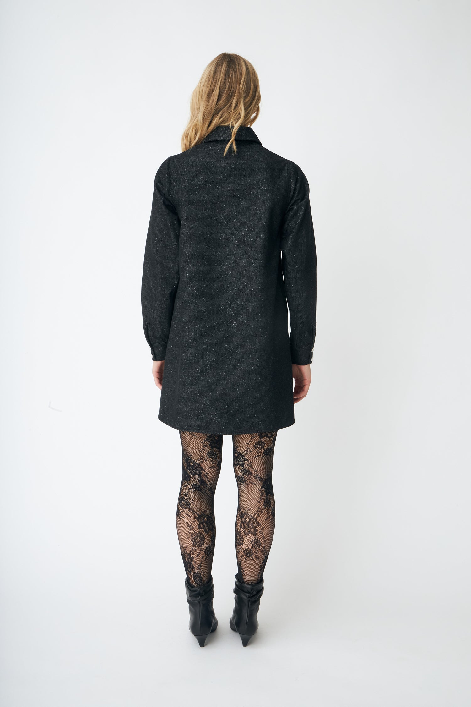 CRAS Dendracras Dress Dress 9996 Black Glitter