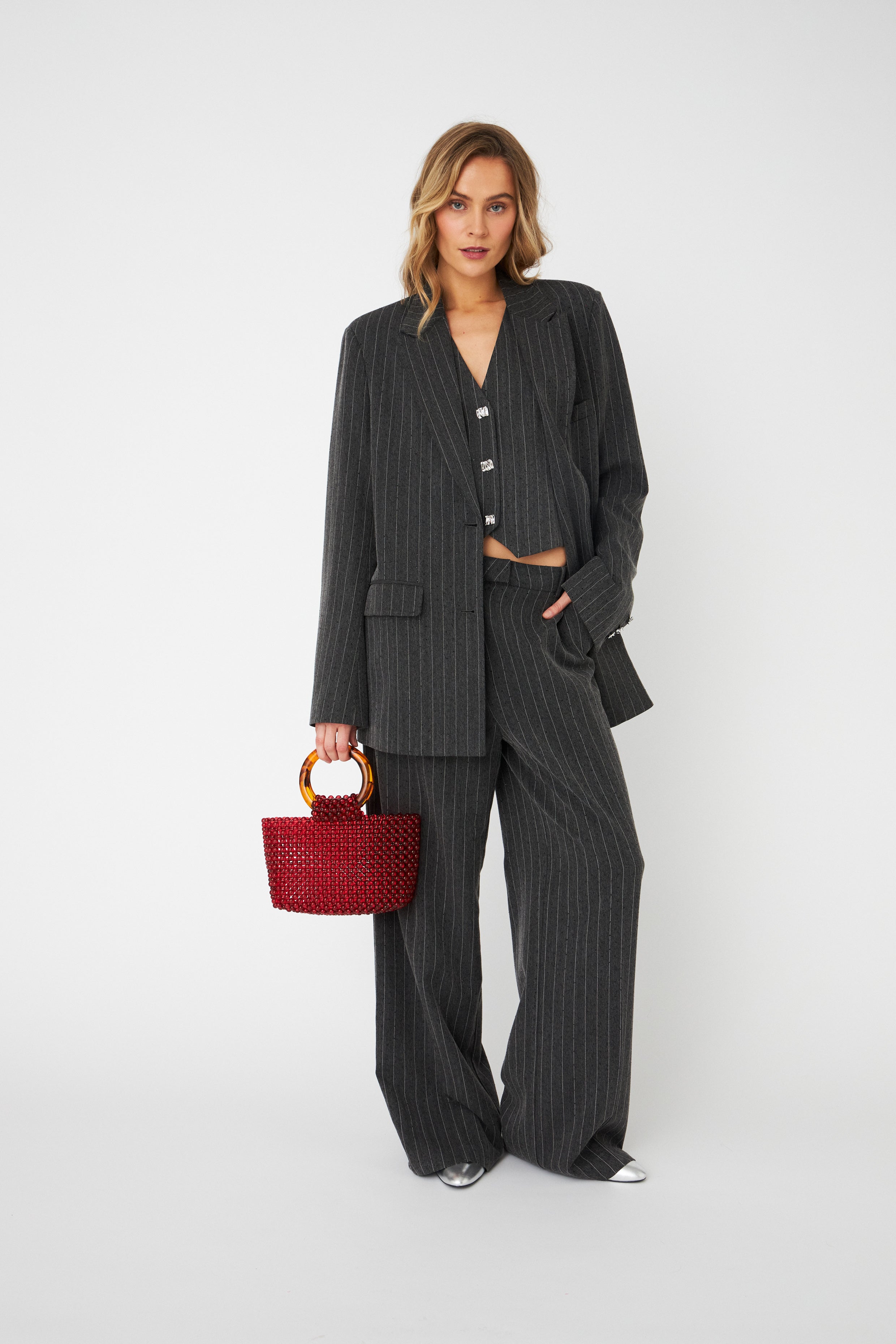 CRAS Dianacras Blazer Blazer 9005 Rhinestone Grey