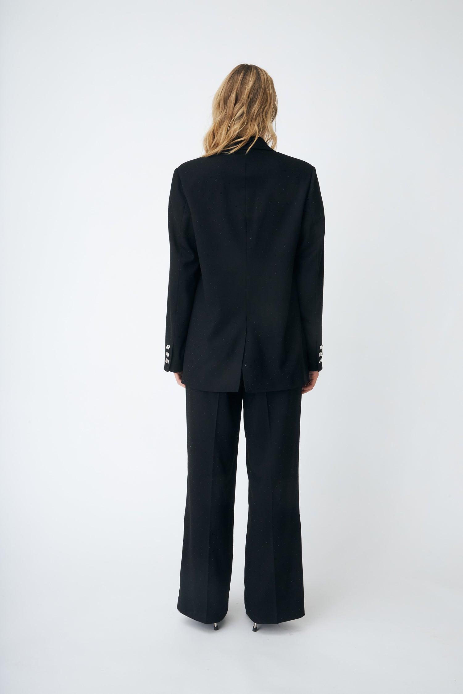 CRAS Dianacras Blazer Shirt 9994 Black Rhinestone