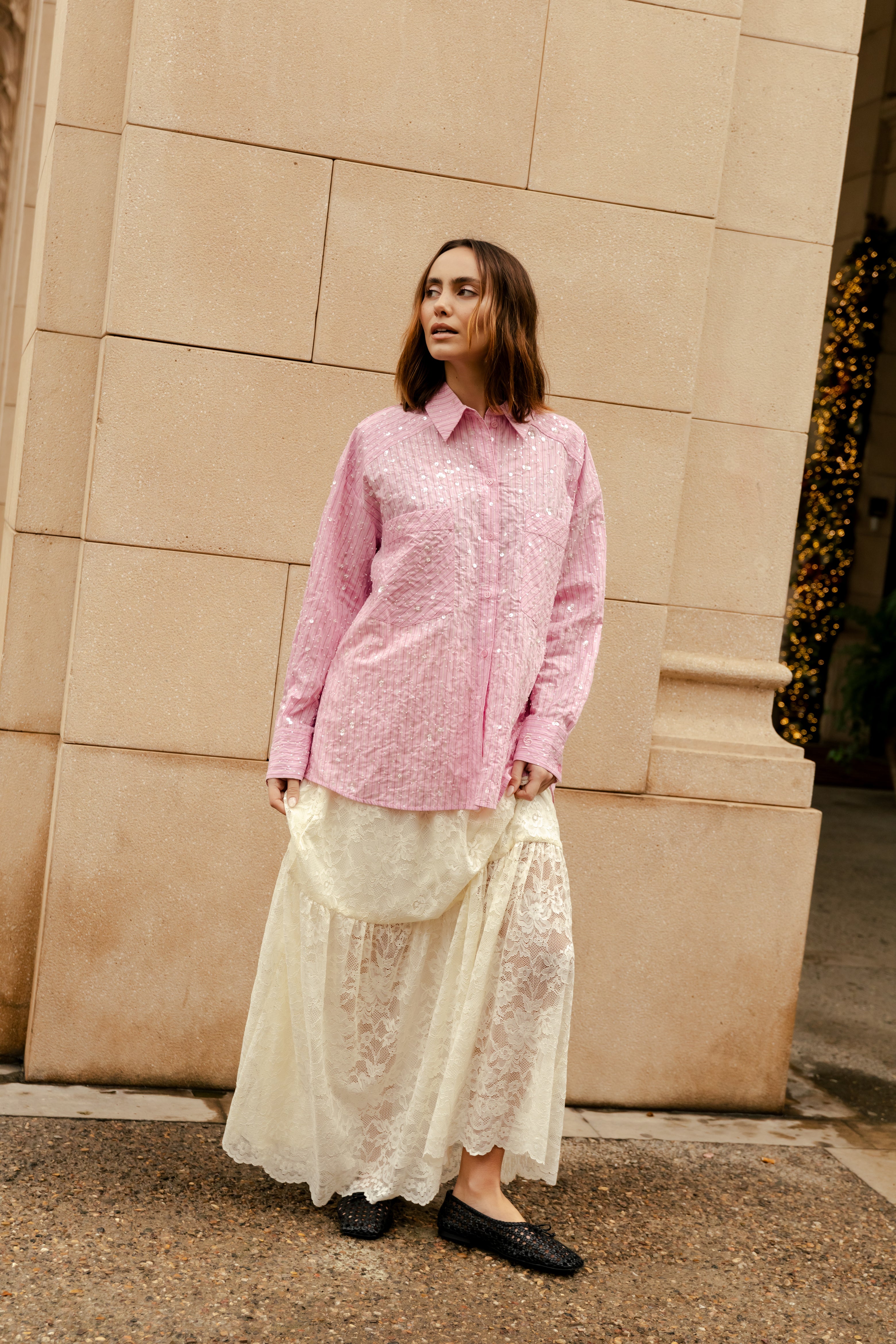 CRAS Elliecras Shirt Shirt 8070 Pink Multi Stripe