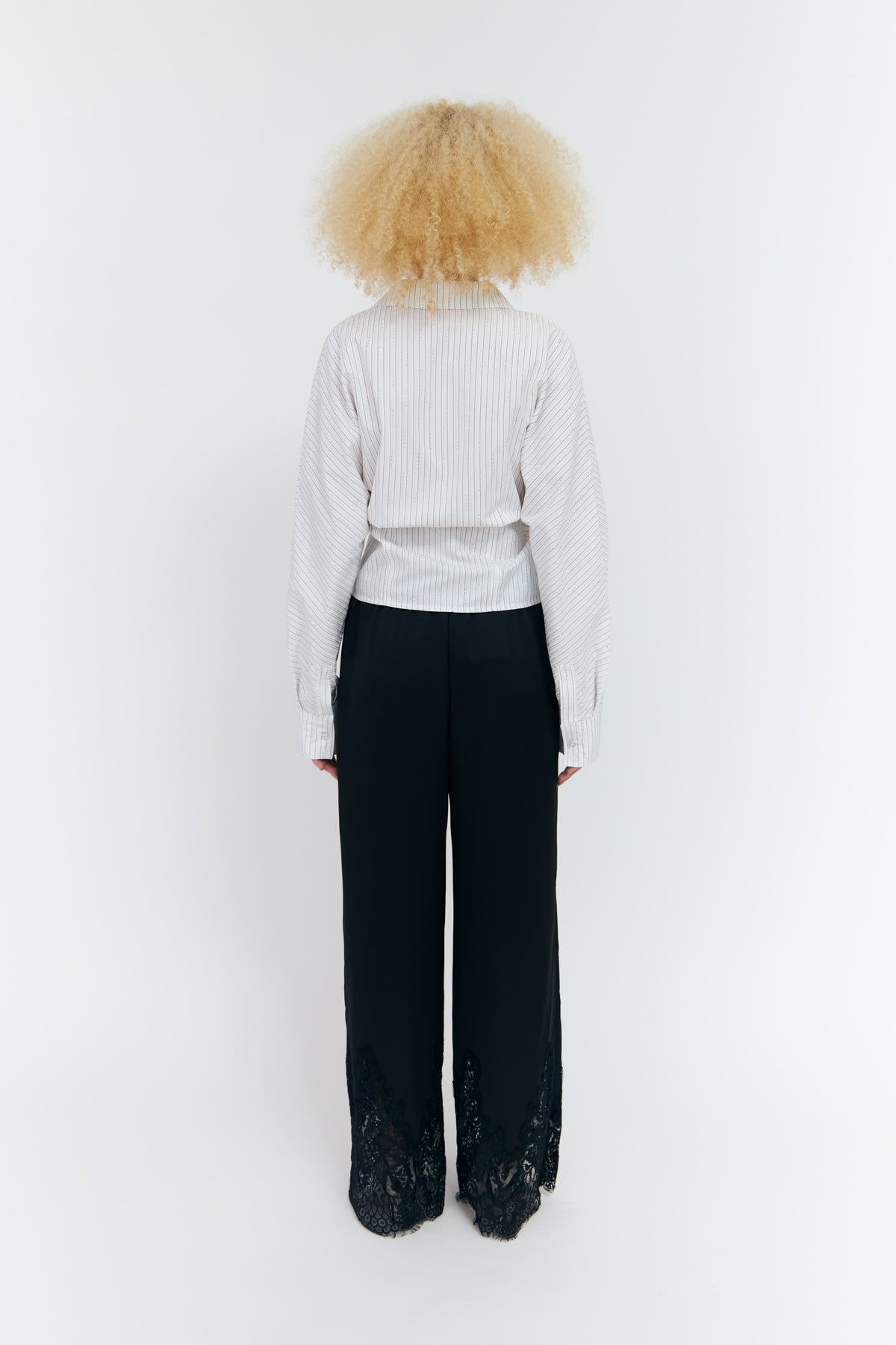 CRAS Esmecras Shirt Shirt White Stripe Sparkle