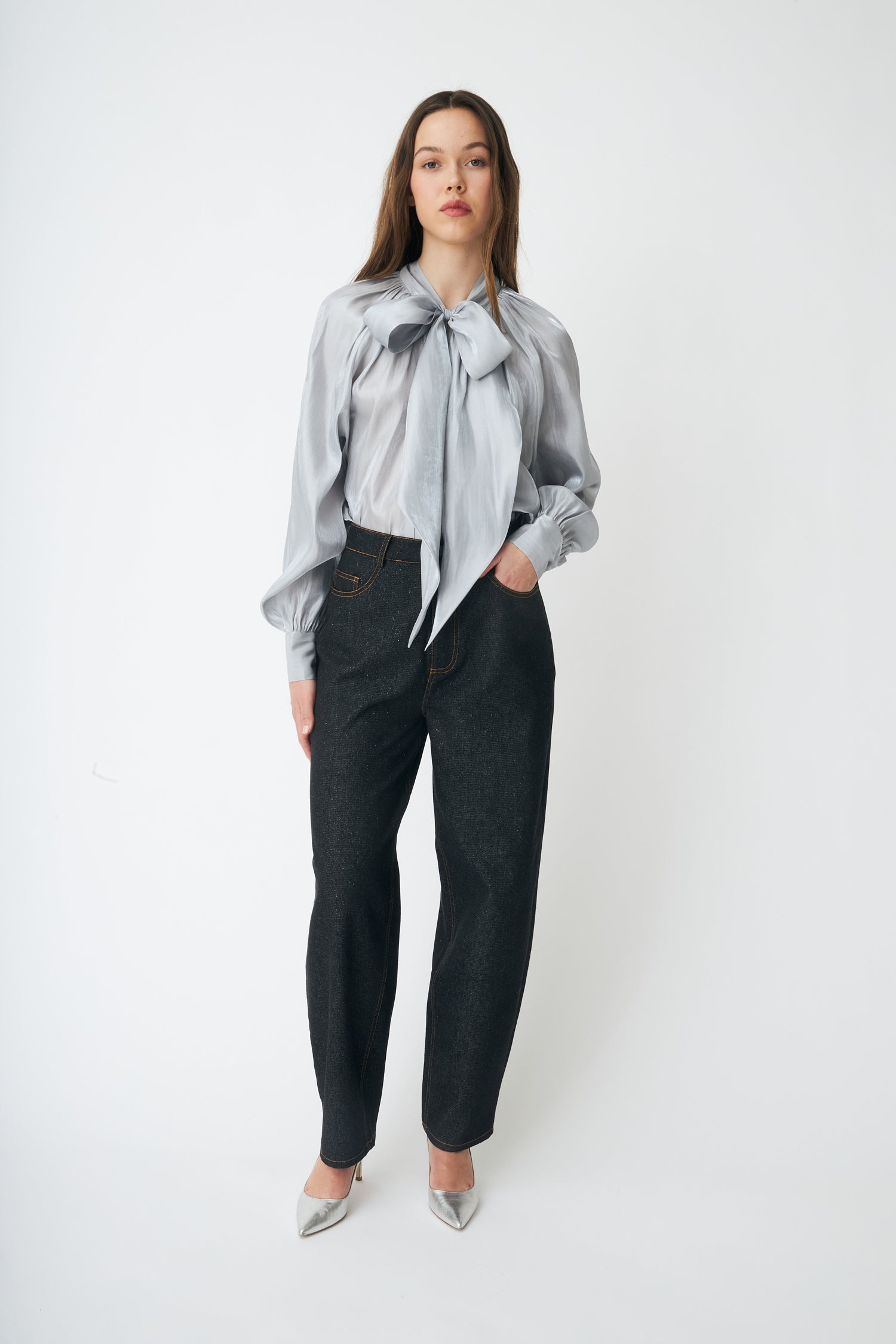 CRAS Ethelcras Shirt Shirt 9004 Silver