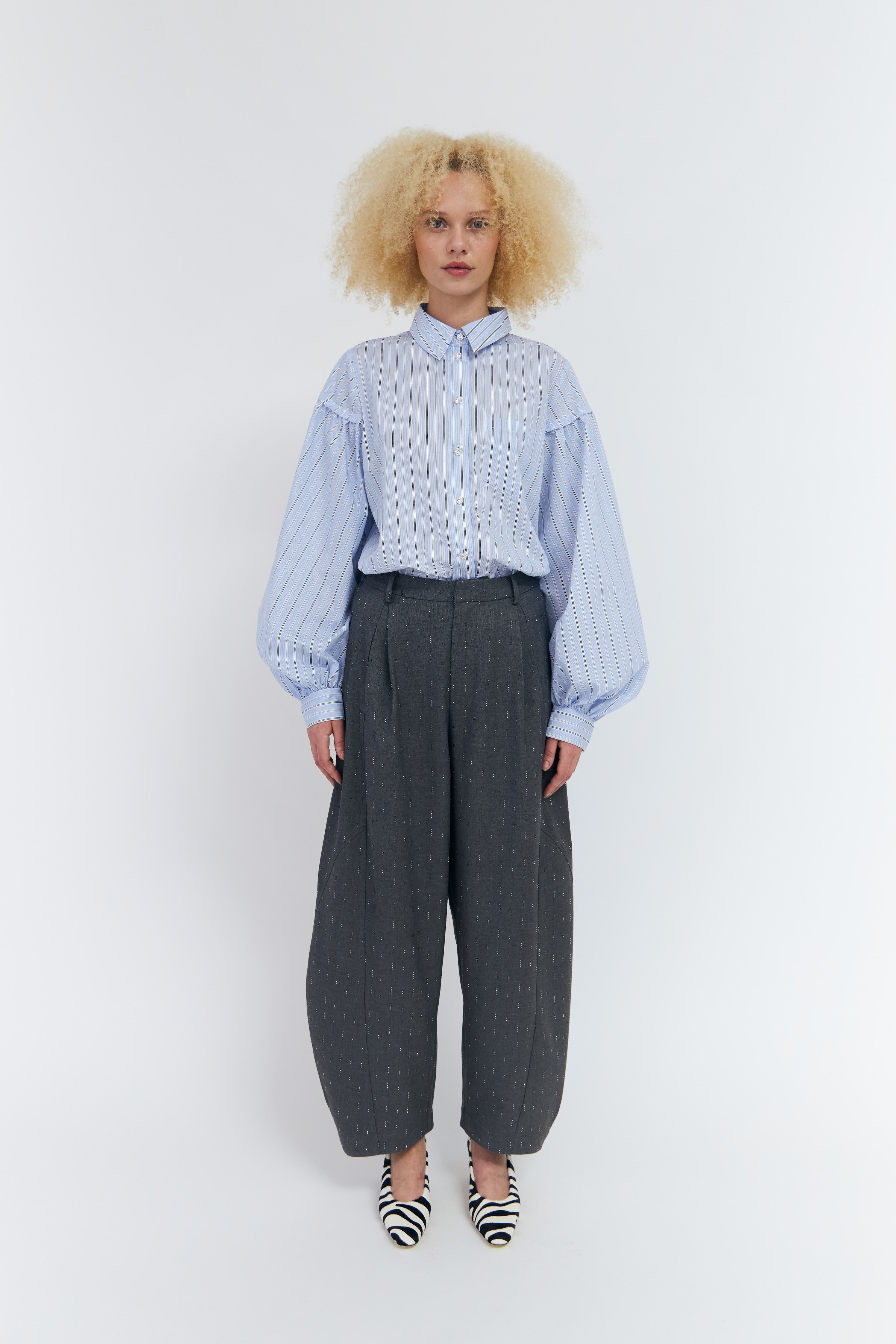 CRAS Finacras Shirt Shirt Blue Stripe
