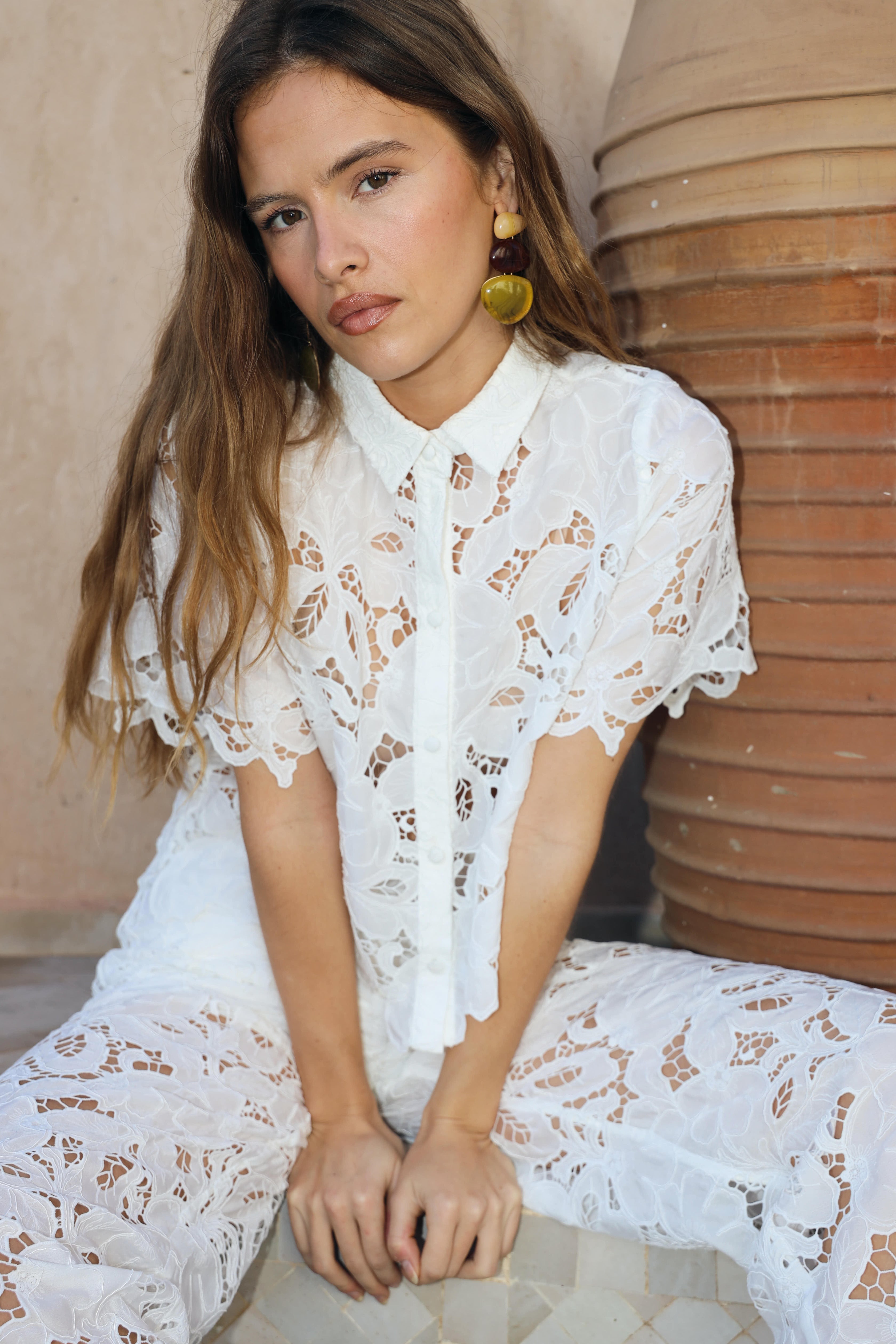 CRAS Floricras Shirt Shirt 1000 White