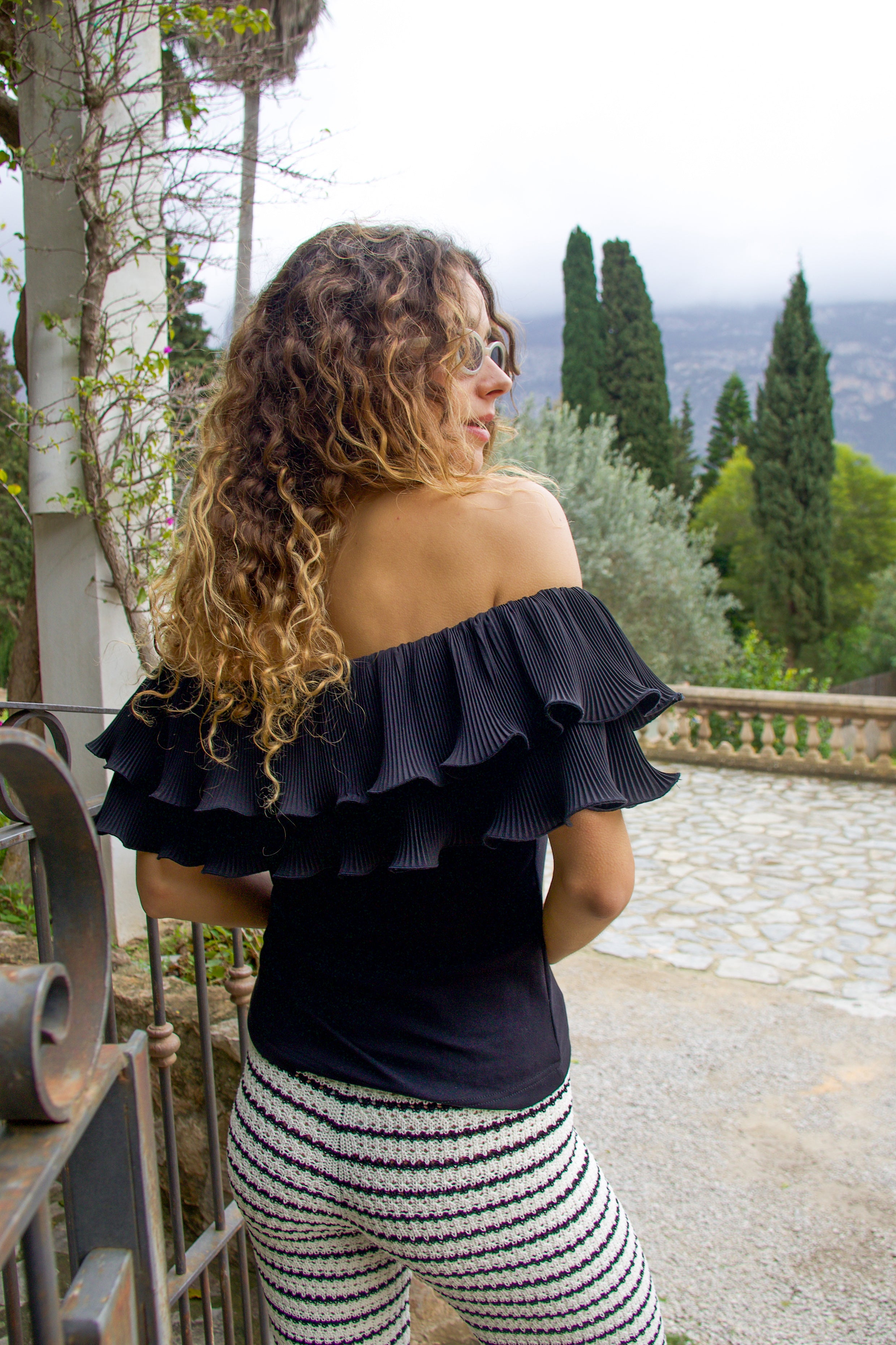 CRAS Flouncecras Top Top 9999 Black