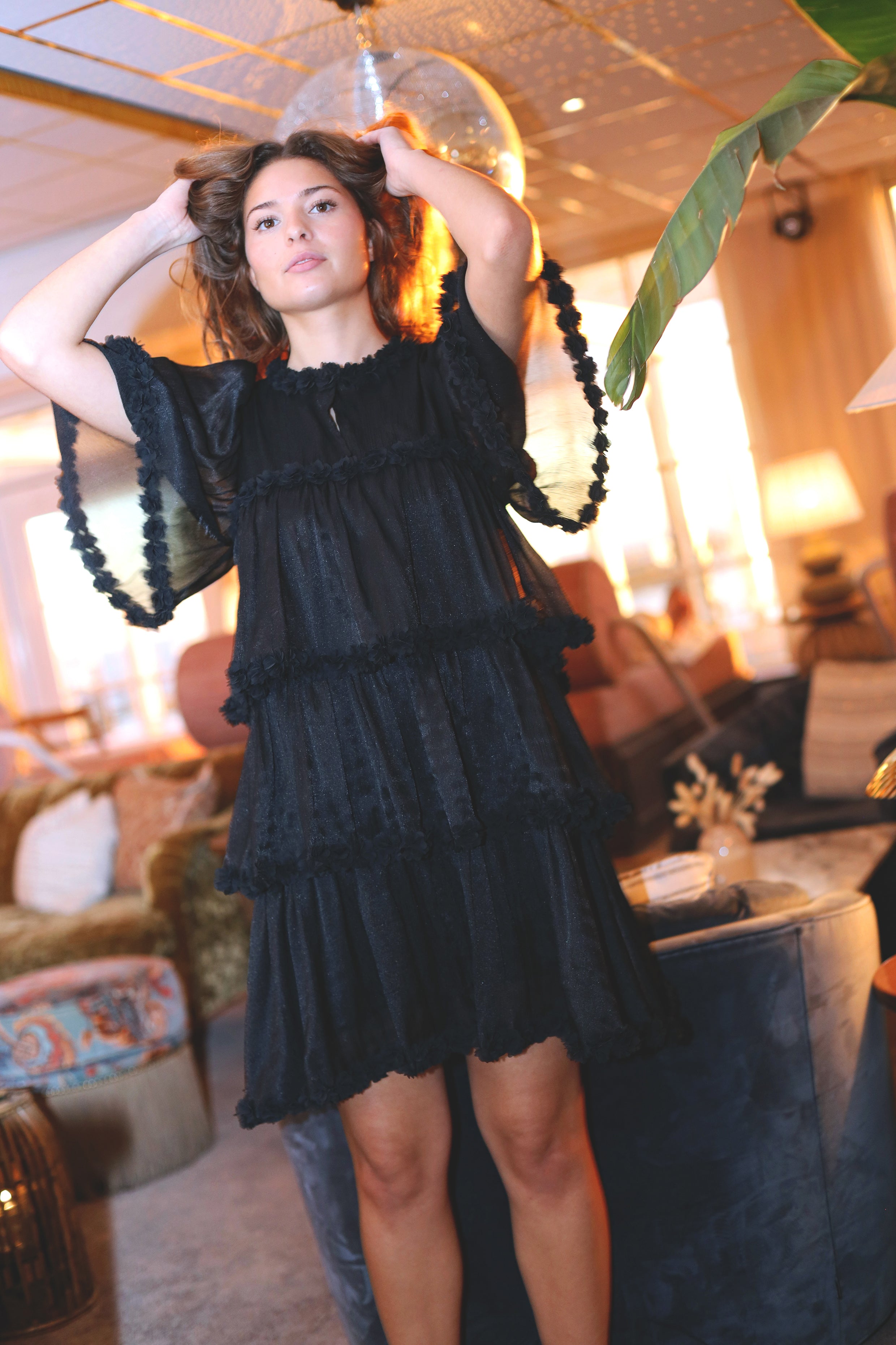 CRAS Flowcras Dress Dress 9999 Black