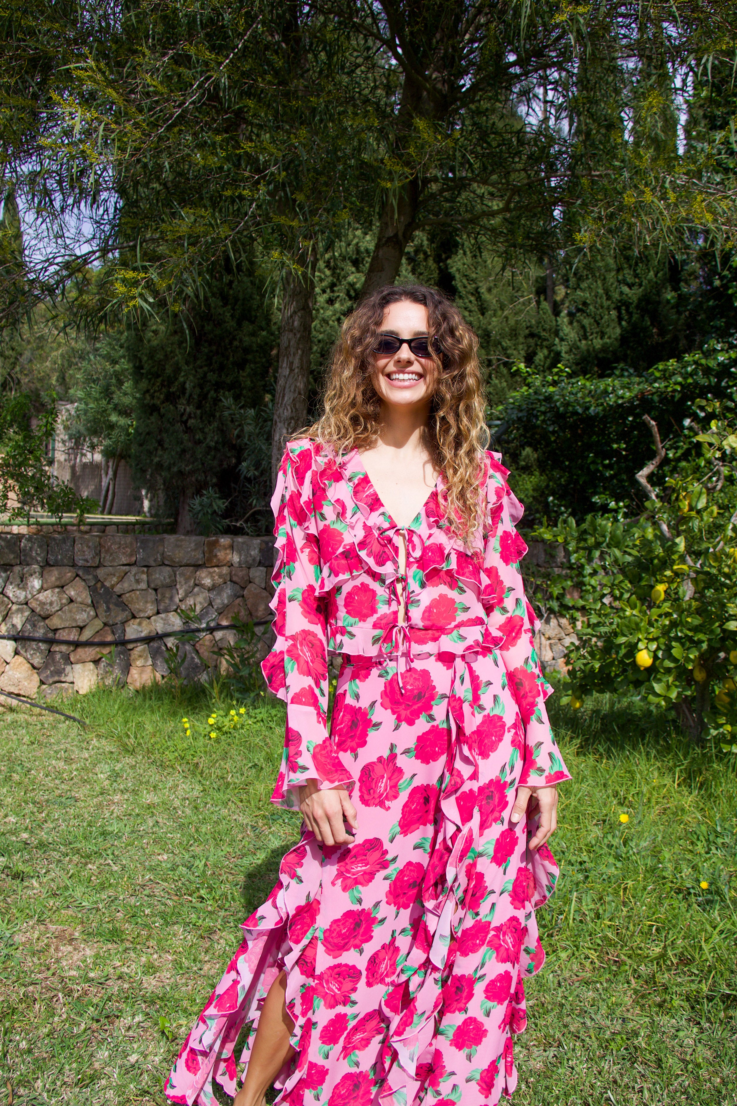 CRAS Georgia Blouse Blouse 8097 Pink Rosette