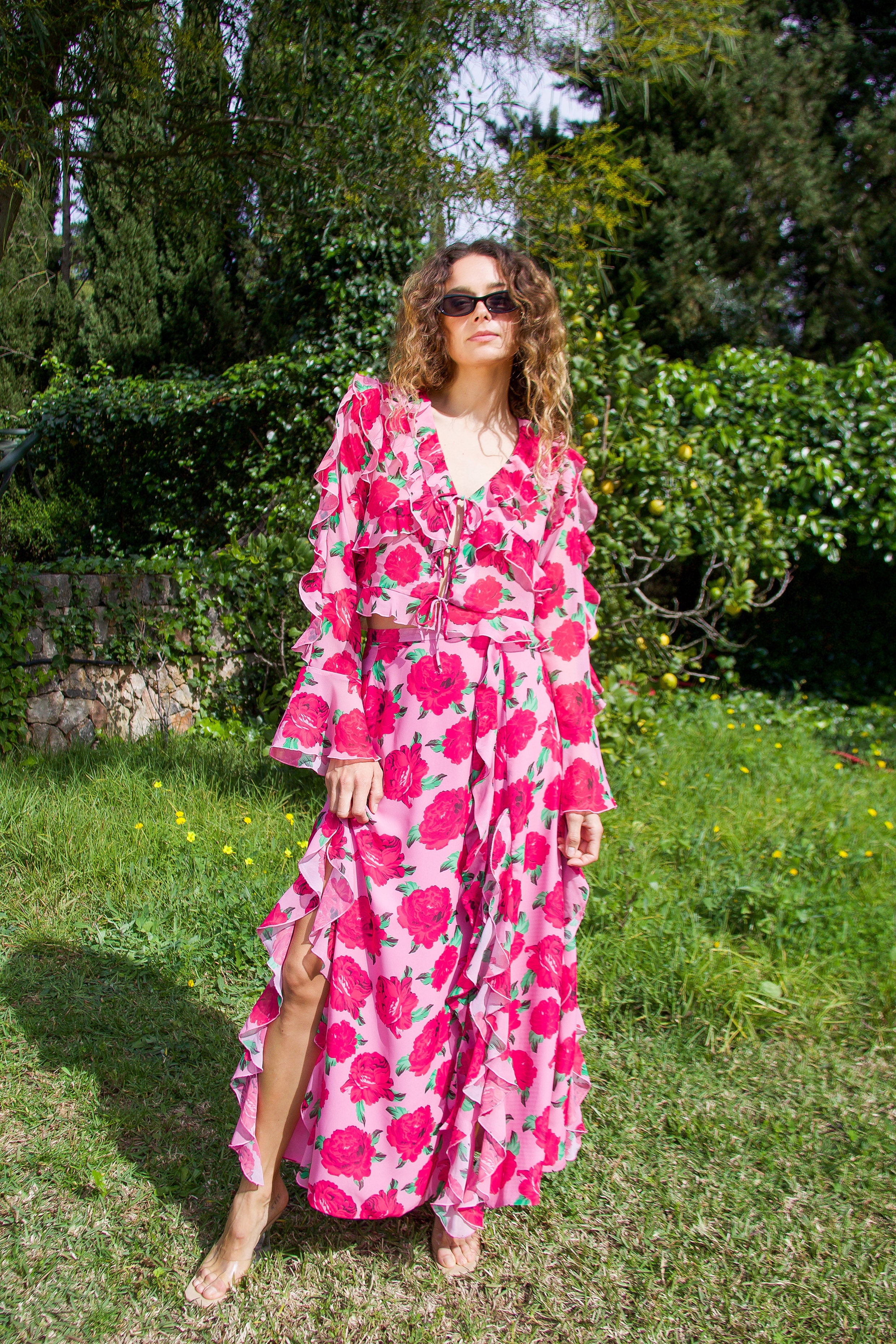 CRAS Georgia Skirt Skirt 8097 Pink Rosette