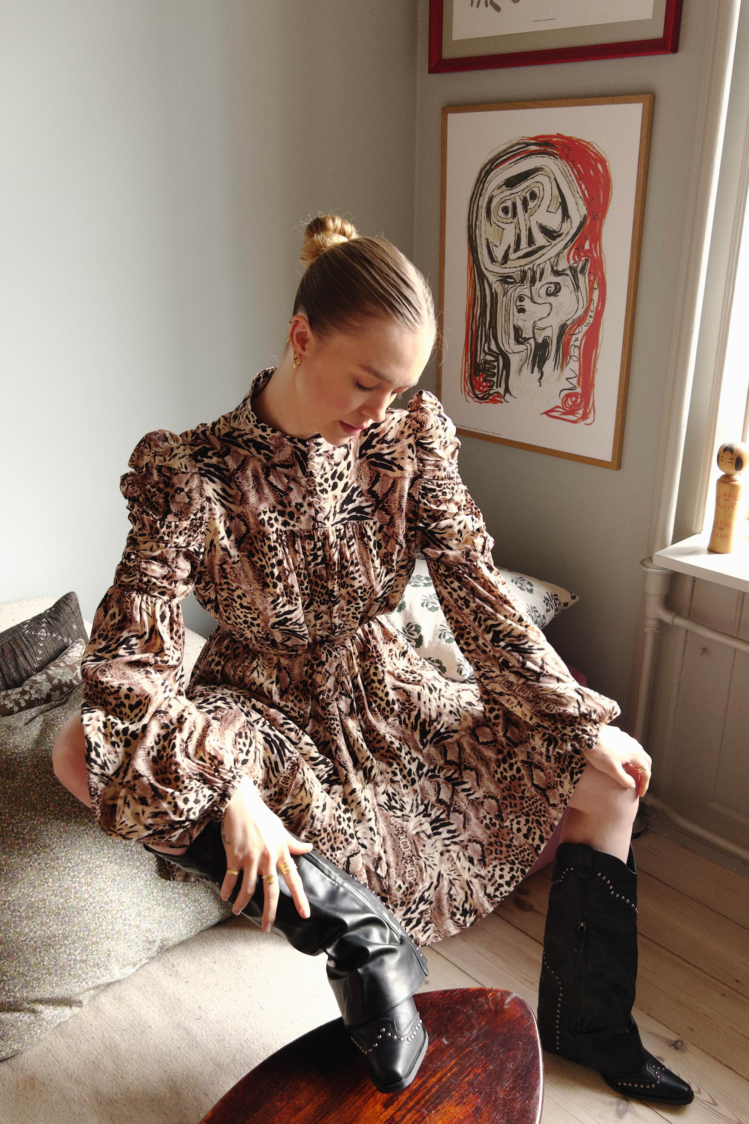 CRAS Gwen Dress Dress 8004 Wild Animal