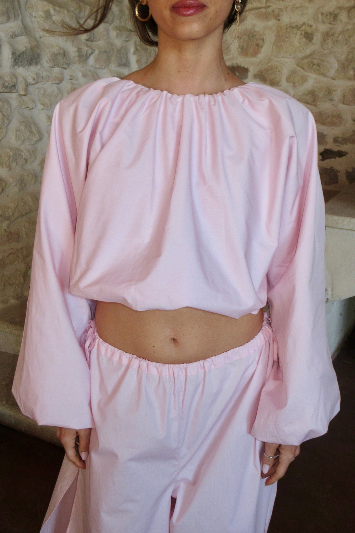 Cras Exclusive Holliecras Blouse Blouse 4056 Pale Pink