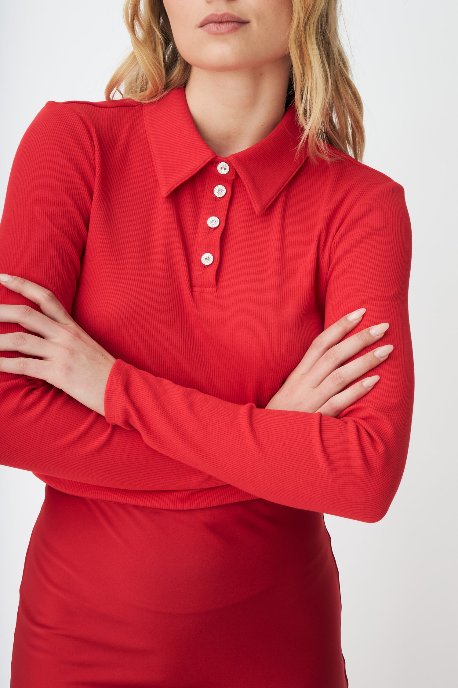 CRAS Ivonecras Blouse Blouse 4031 Red