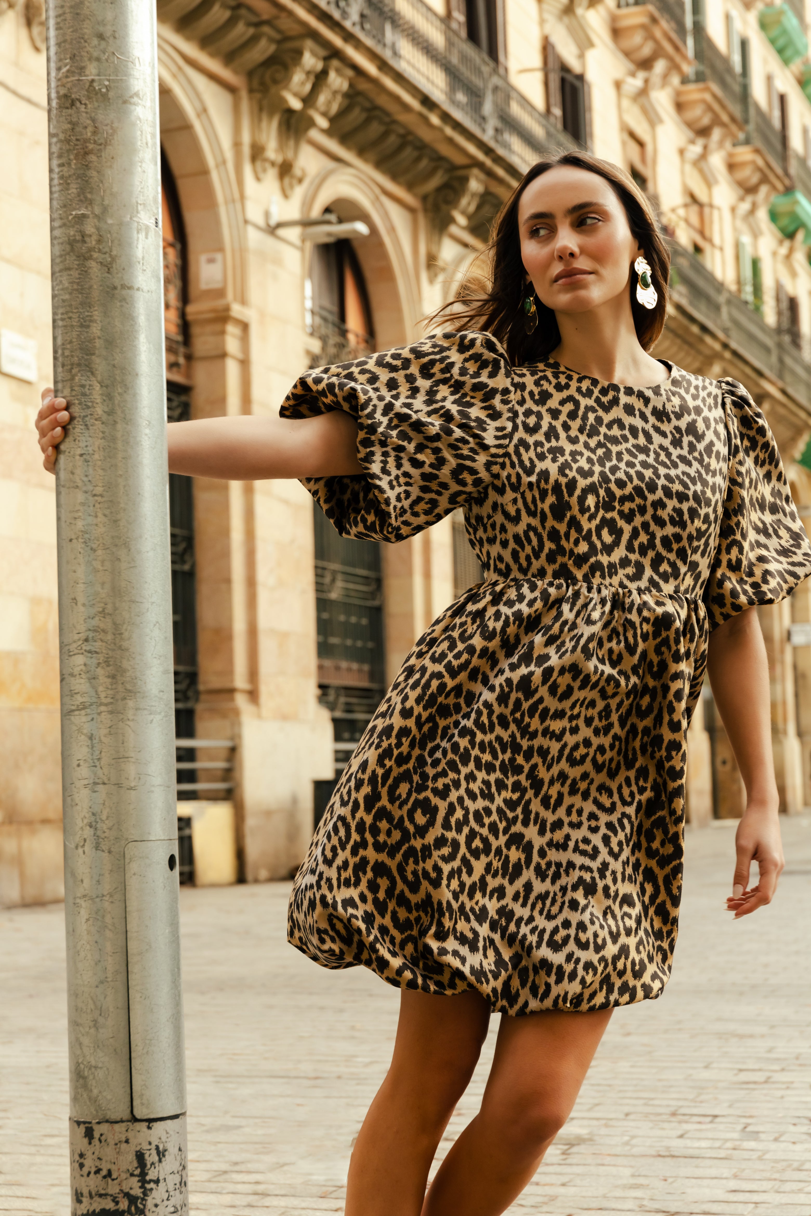 CRAS Jamillacras Dress Dress 8065 Leo