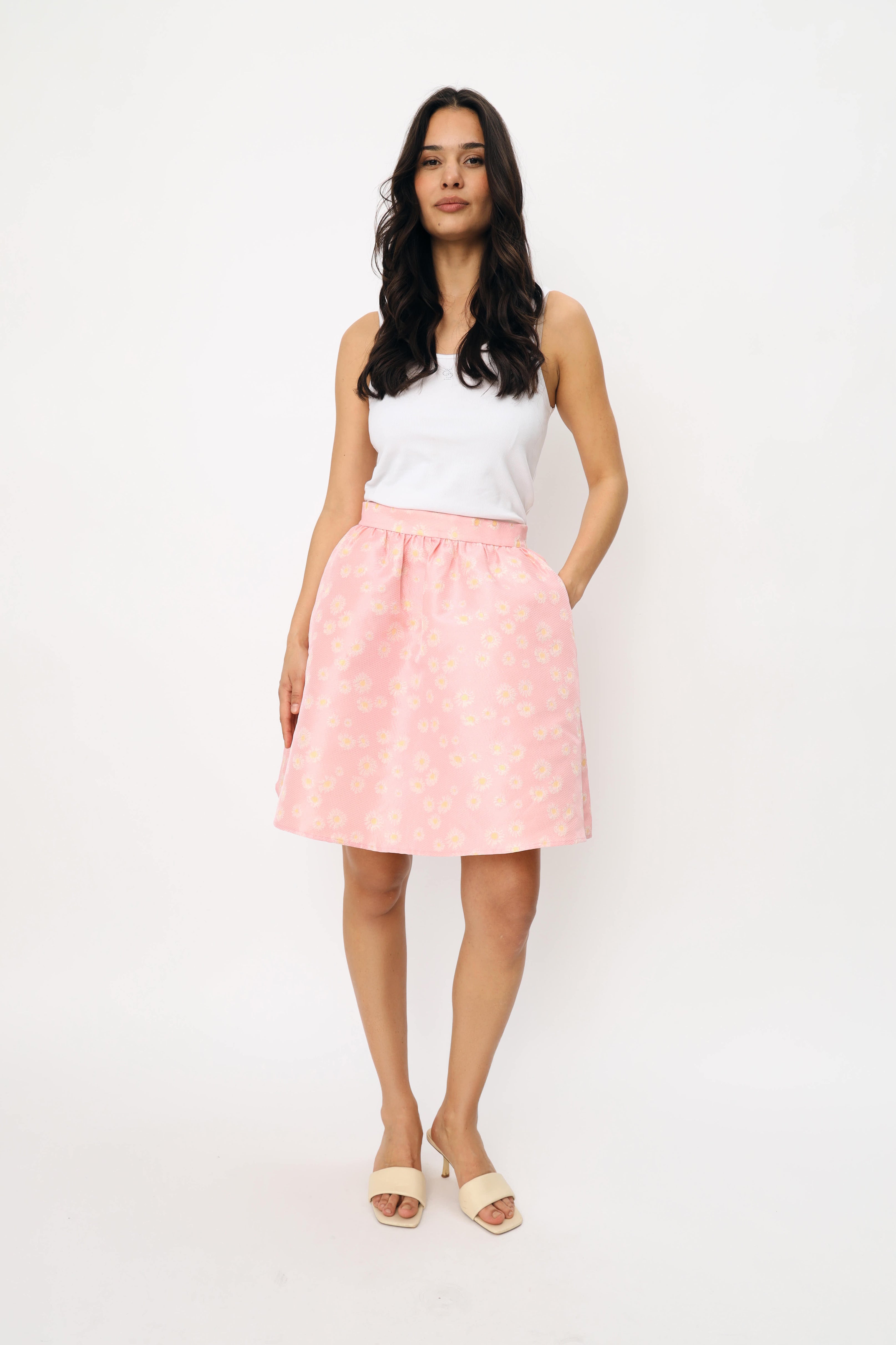 CRAS Jamillacras Skirt Skirt 4025 Light Rose